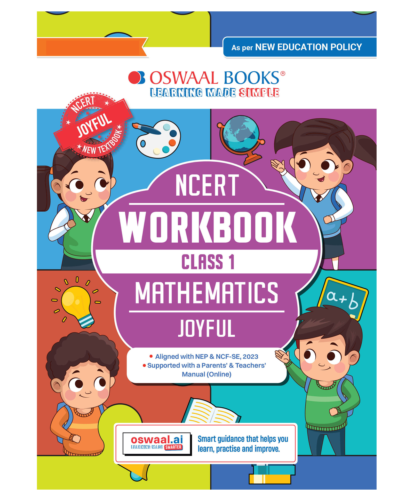 OSWAAL BOOKS Workbook Based on NCERT Textbook Joyful Mathematics Class 1 | With Practice Worksheets & Activity-Based Questions | For Exam 202627 | As per NCF & NEP-image-40