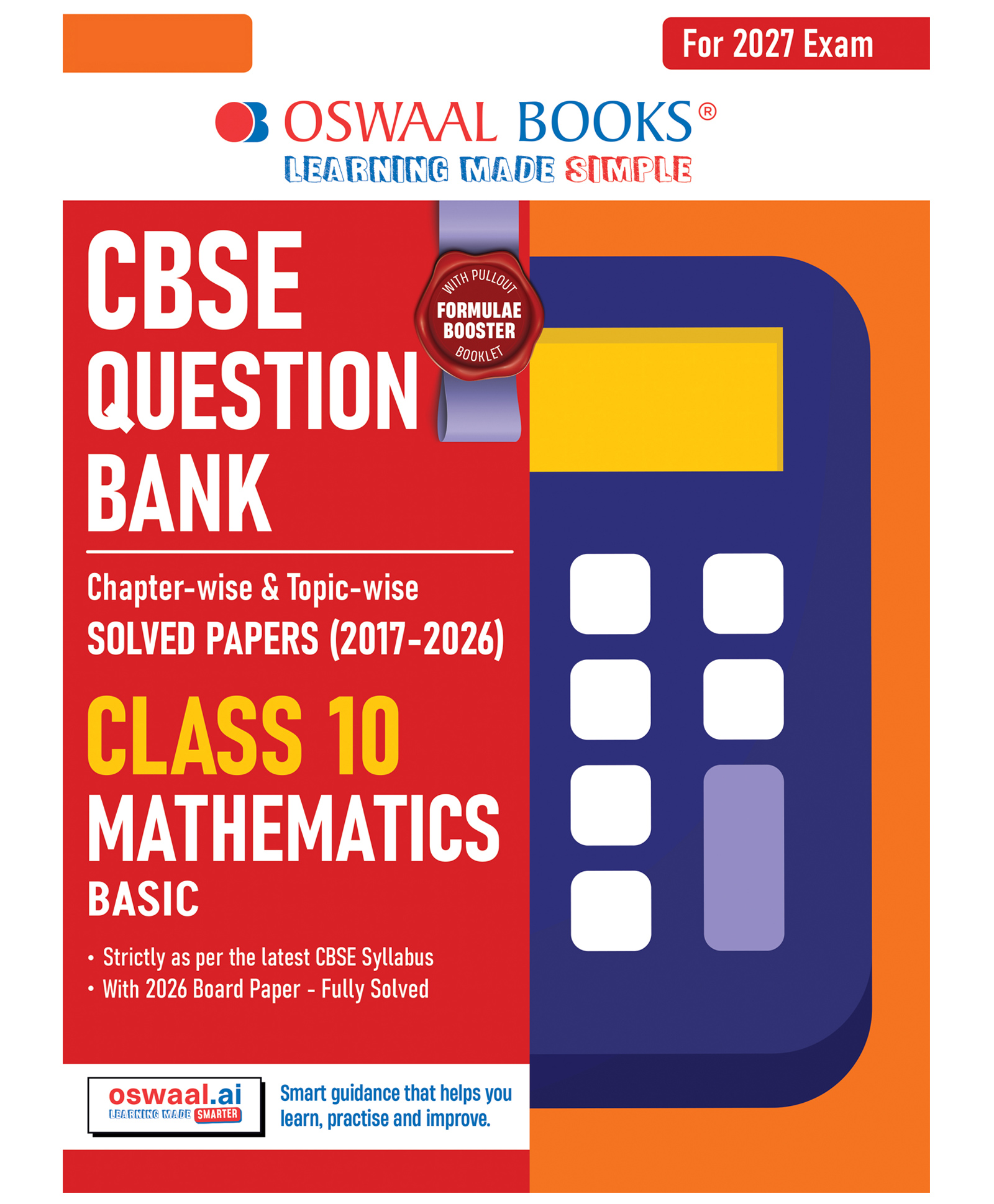 OSWAAL BOOKS CBSE Question Bank for Class 10 Mathematics Basic | Chapter-wise and Topic-wise: Solved Papers (2017-2026) | Includes 2026 Papers- fully solved For 2027 Exam-picture-11