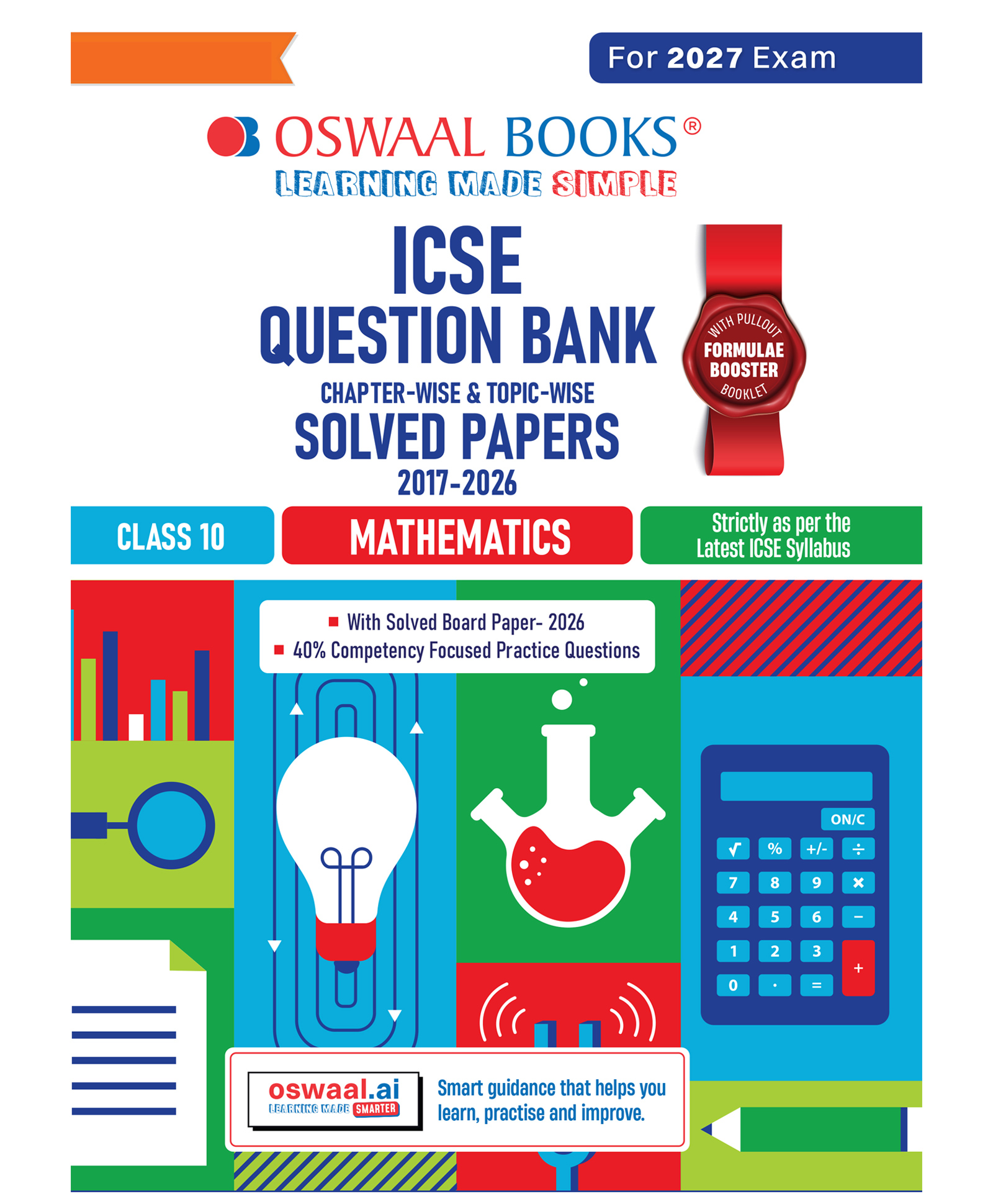 OSWAAL BOOKS Class 10 ICSE Question Bank Mathematics (2017 2026) |For 2027 Exam Chapter-wise & Topic-wise with Competency Based Questions | Includes 2026 Paper- fully solved-image-12
