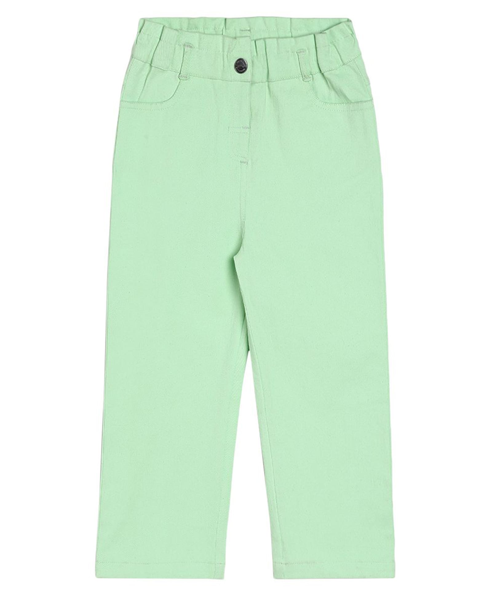MINI KLUB Cotton Knit Solid Pant - Green-picture-15