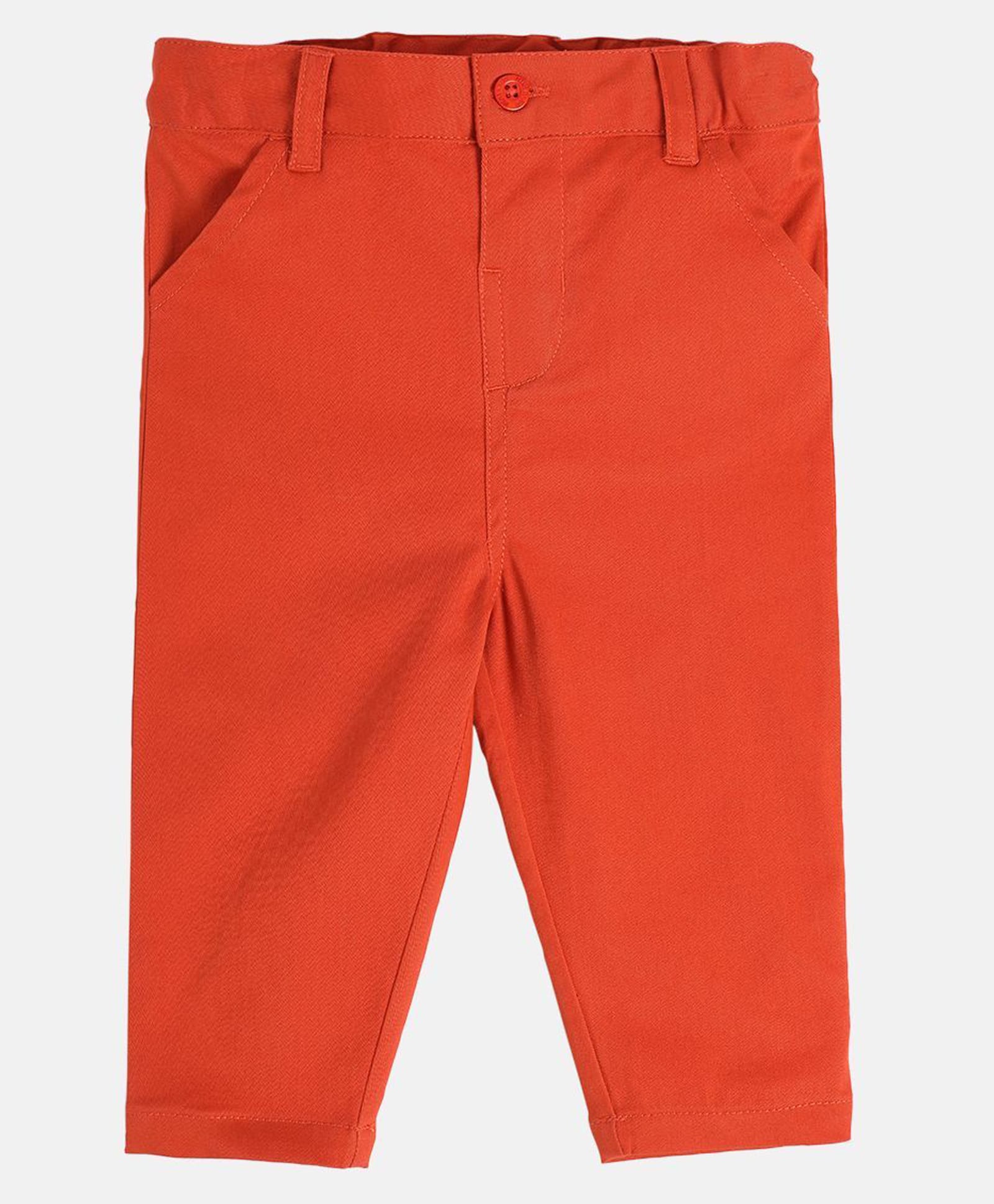 MINI KLUB Cotton Knit Solid Pants - Red-picture-20
