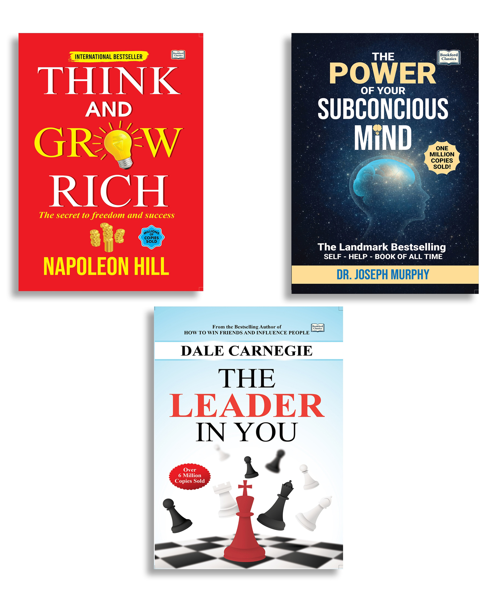 The Leader in You + The Power of Your Subconscious Mind + Think and Grow Rich (Set of 3) | Original English Edition | Best Leadership, Psychology & Motivational Books-image-25