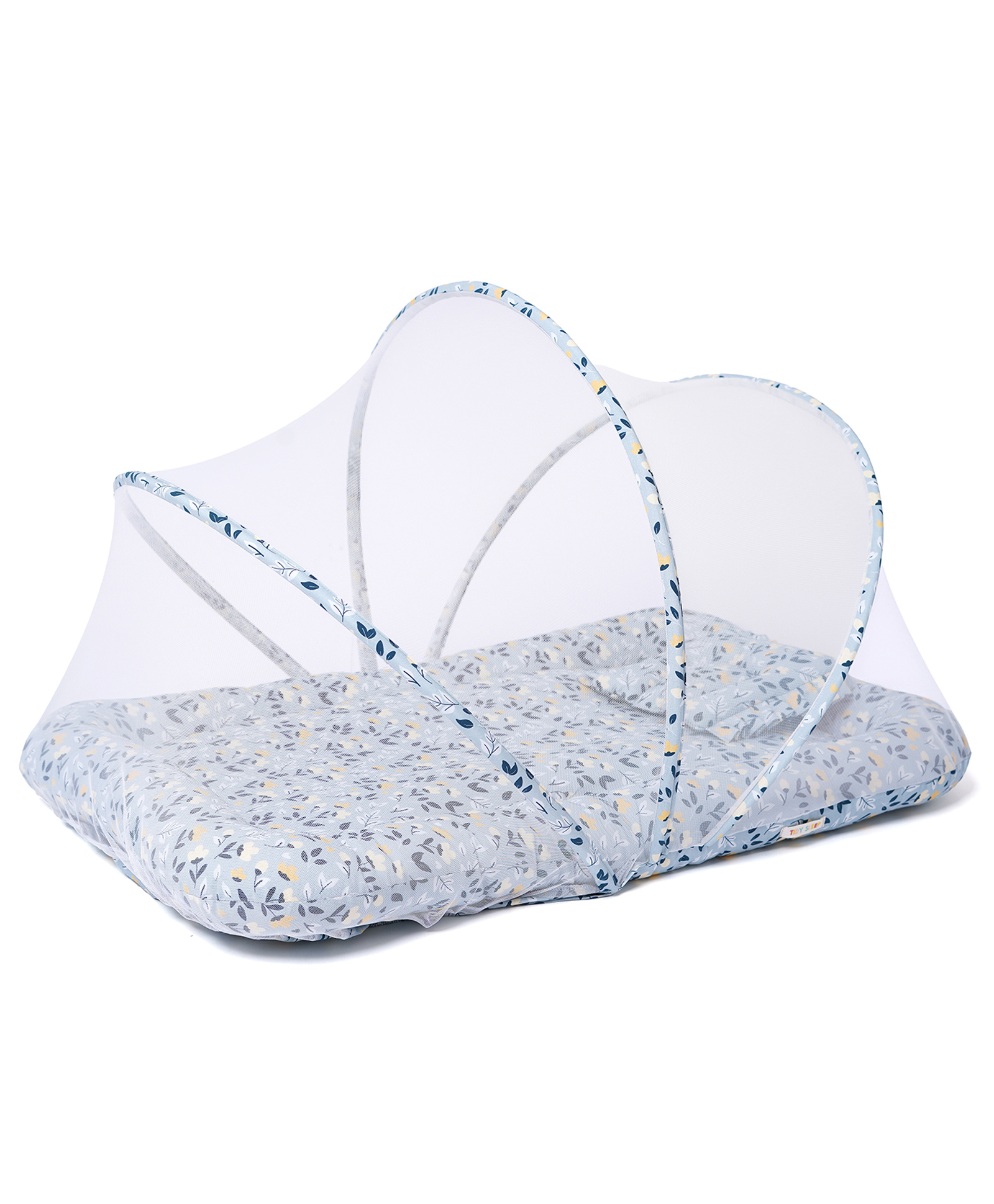 Tidy Sleep Gadda Set with Mosquito Net - Blue-picture-37