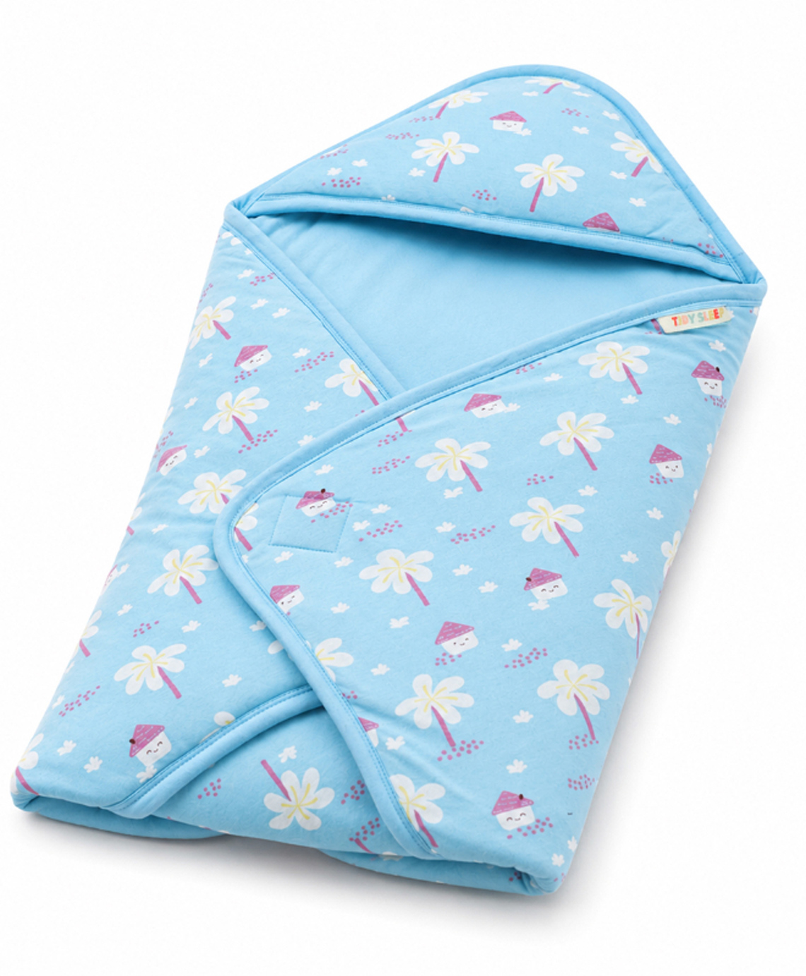Tidy Sleep Sunset Cottage - Baby Nap Nest Hooded Blanket-picture-38