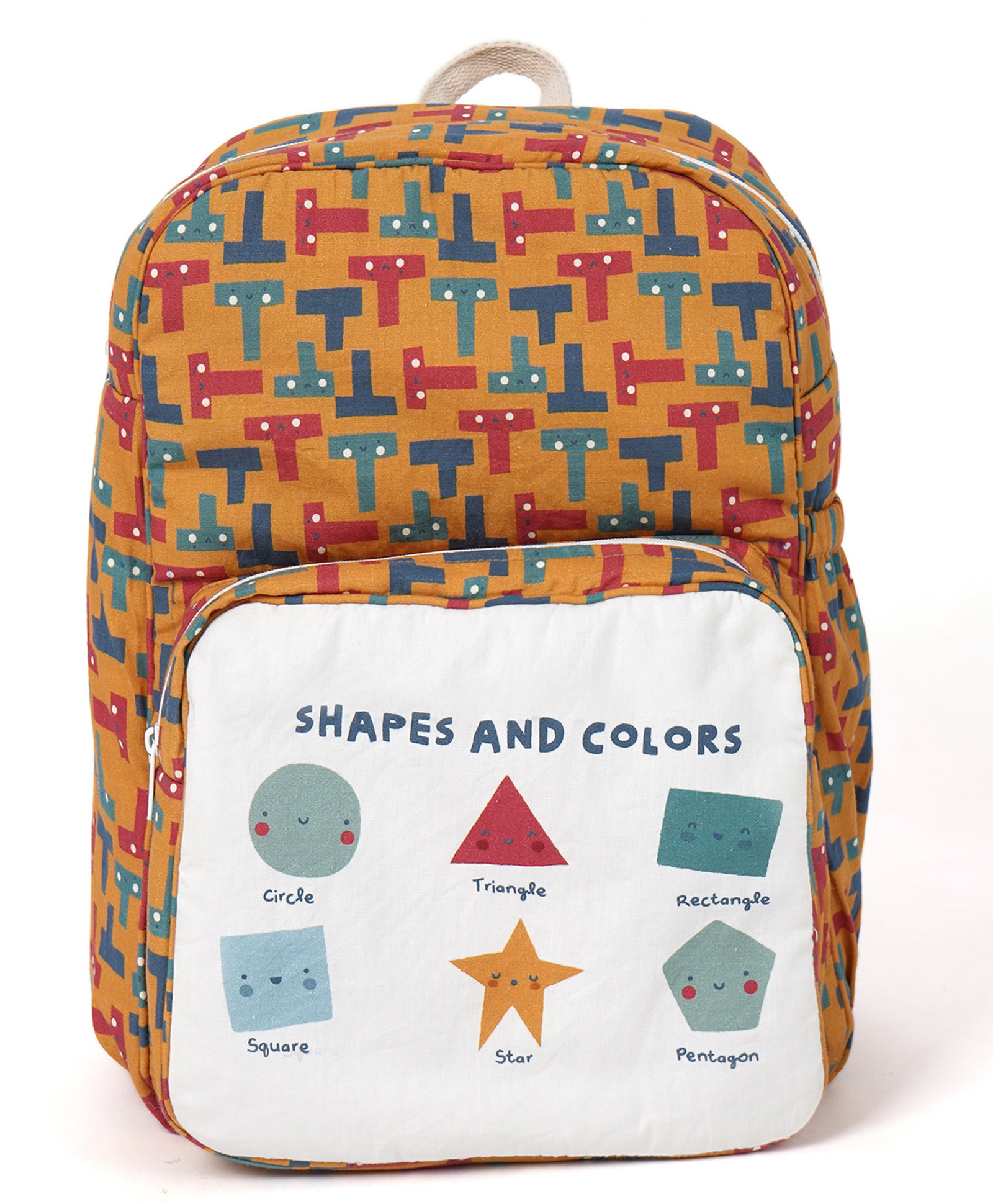 Tidy Sleep Height 13 Inches Adorable Toddler Backpack Happy Shapes-picture-15