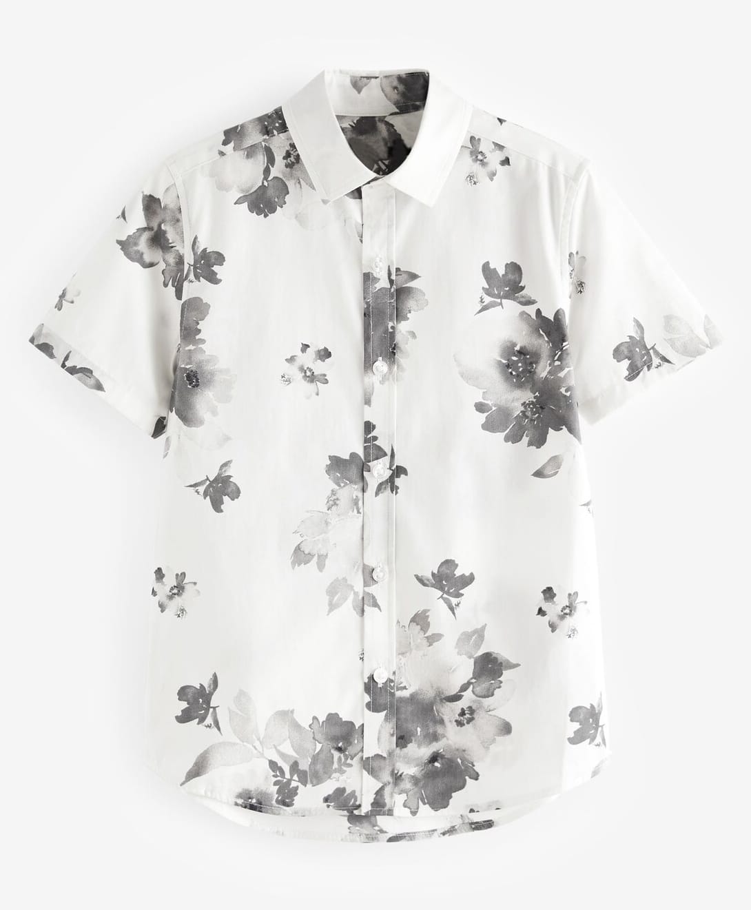 tior Half Sleeves Abstract Printed Shirt - White-image-21