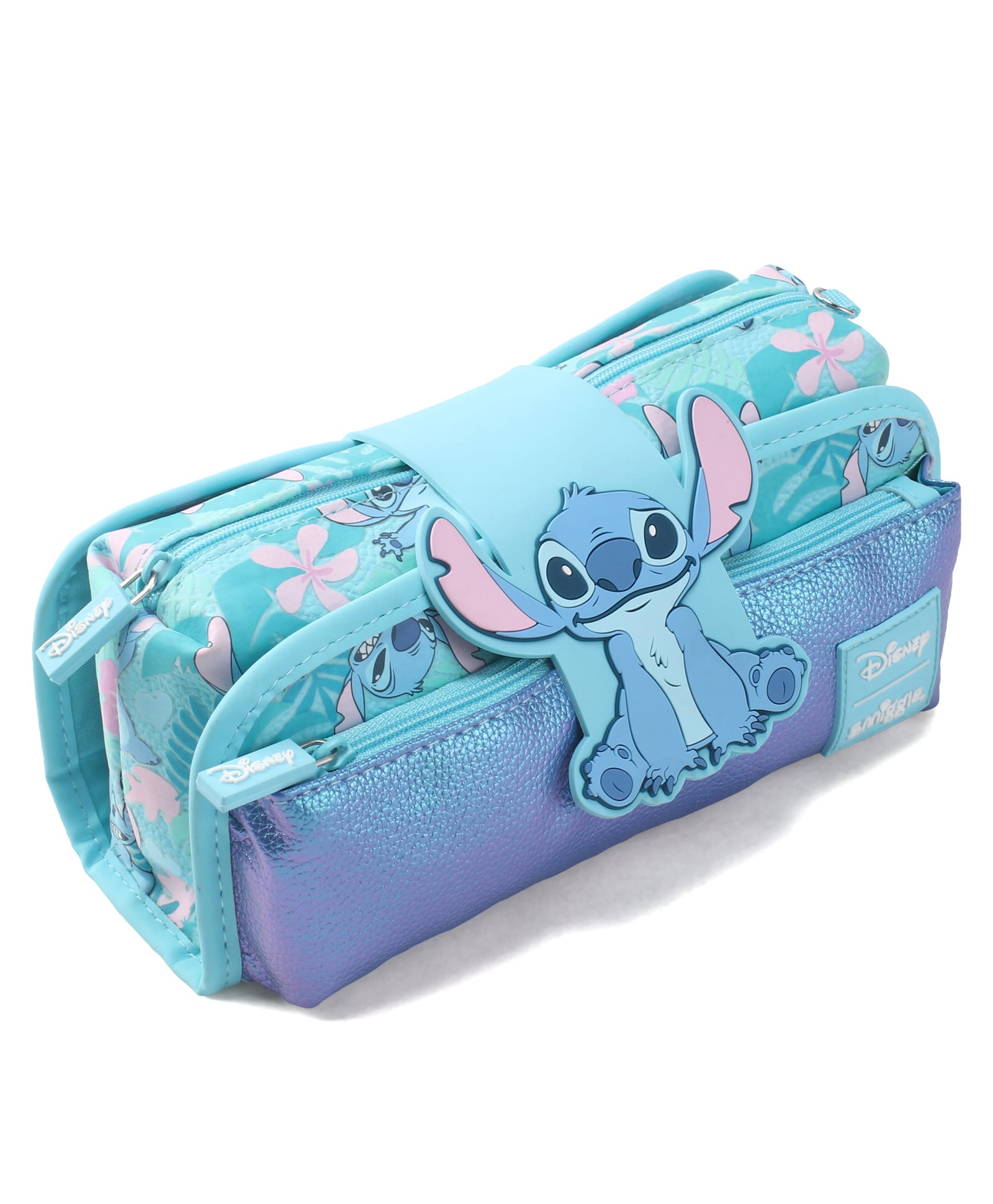 Smiggle Playtime Lilo & Stitch Design Pencil Case - Turquois-picture-14
