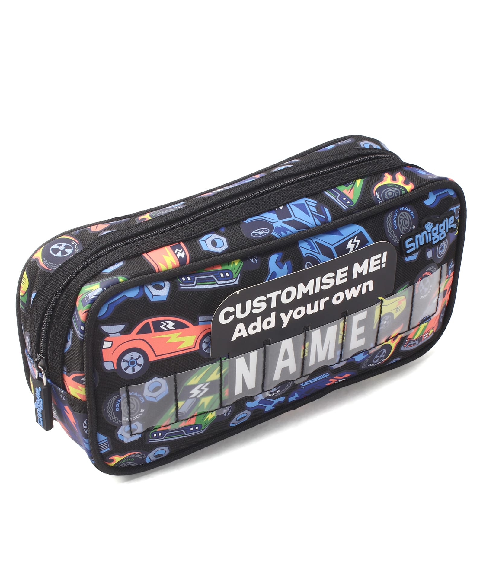 Smiggle Playtime Pencil Pouch - Black-picture-12