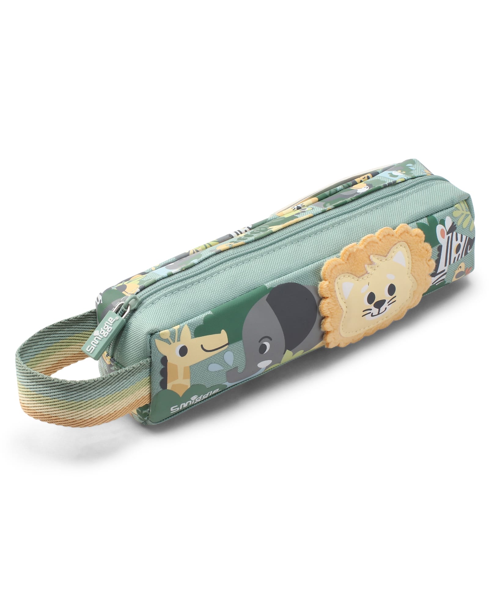 Smiggle L'Jour Character Pencil Case - Green-picture-4