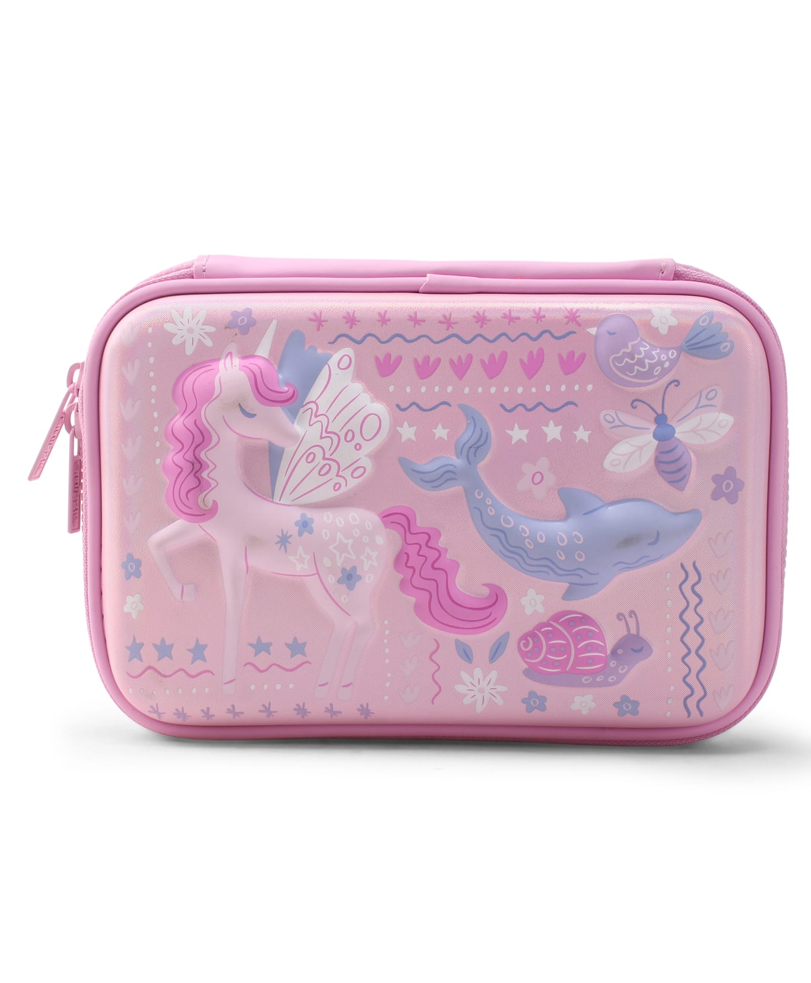 Smiggle Hardtop Realm Pencil Case - Pink-picture-21