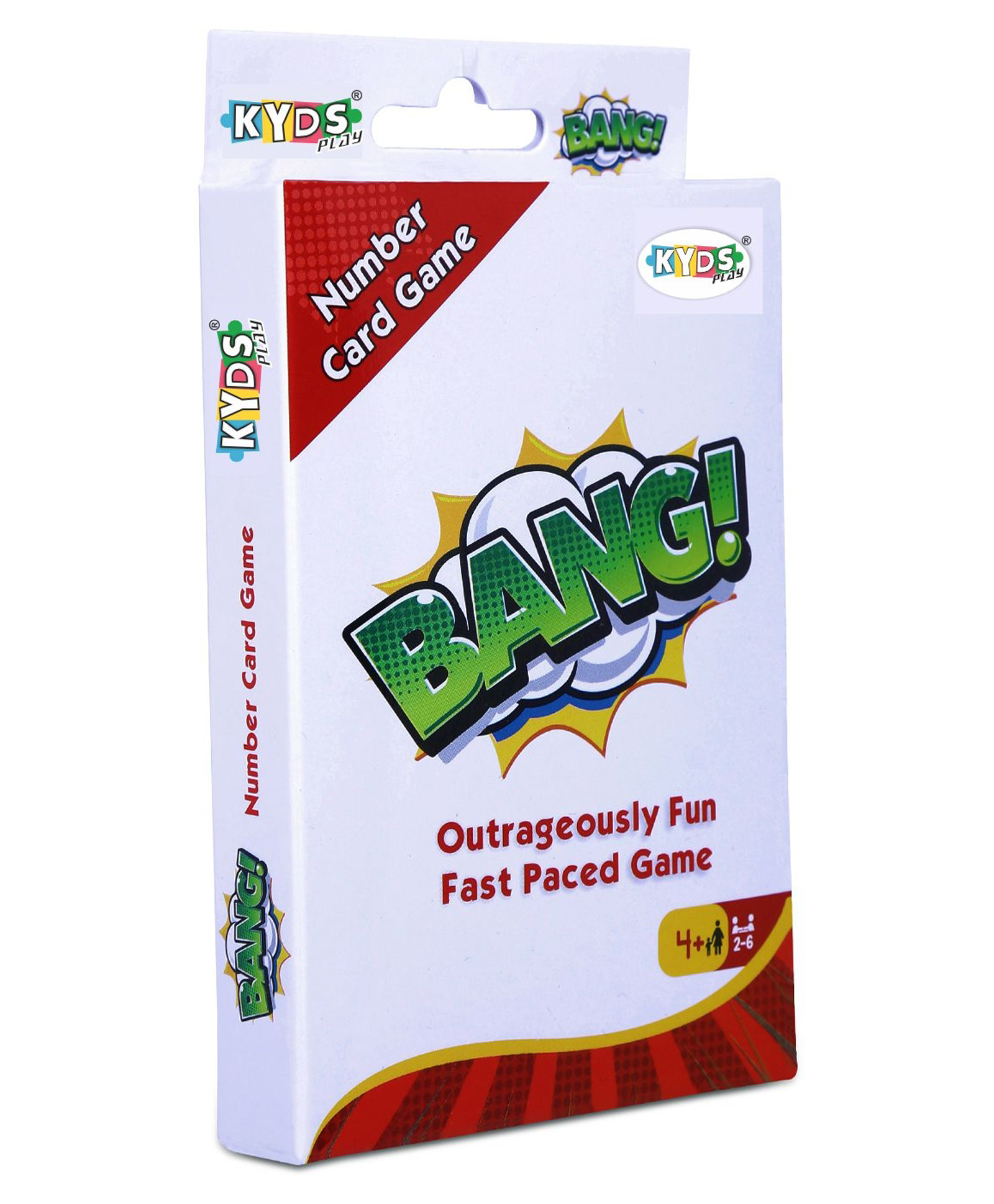 KYDS PLAY Bang Card Game Set with Number Cards, Boom & Dare Cards-image-34