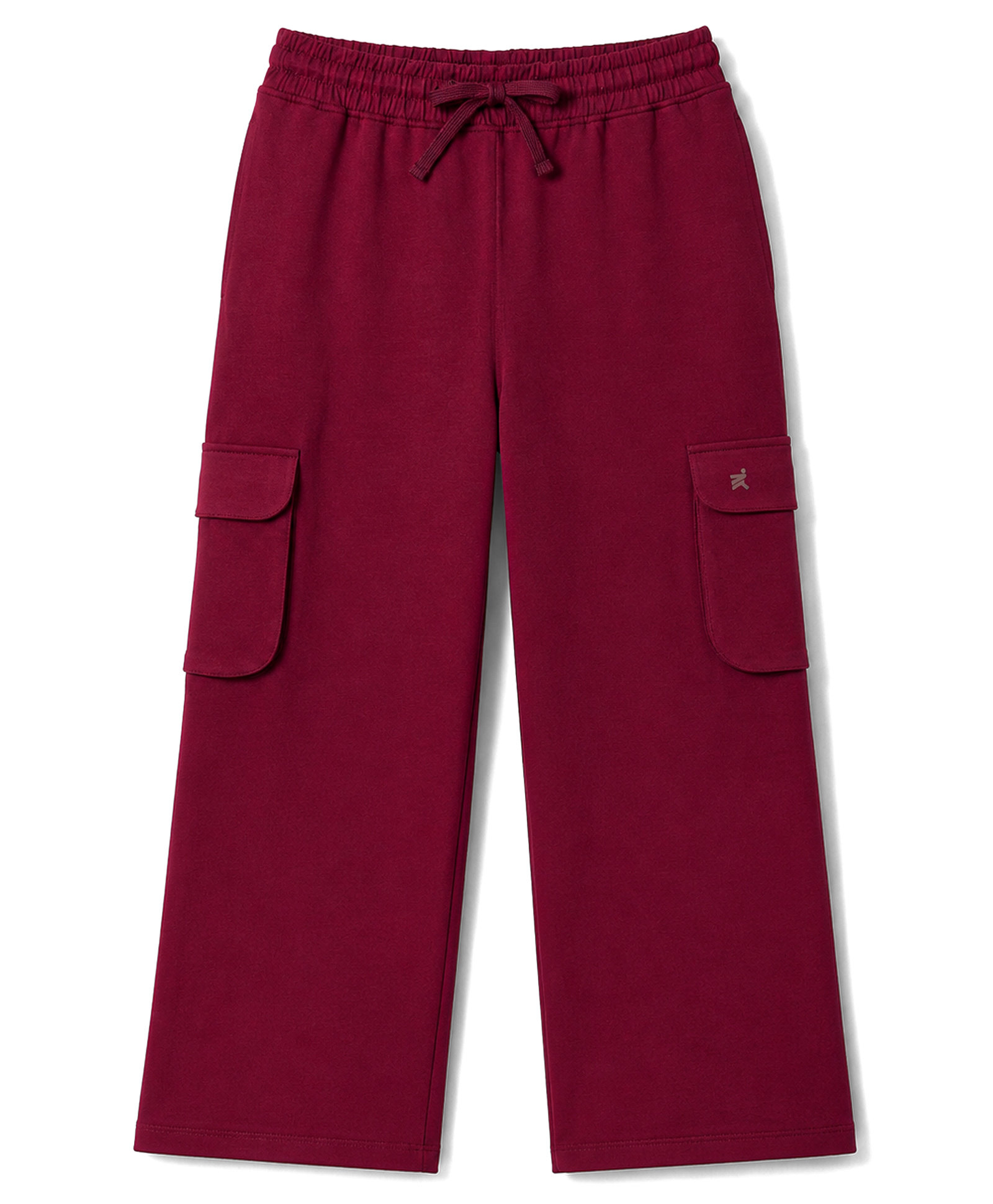 Doreme Knitted Full Length Solid Track Pants - Maroon-picture-10