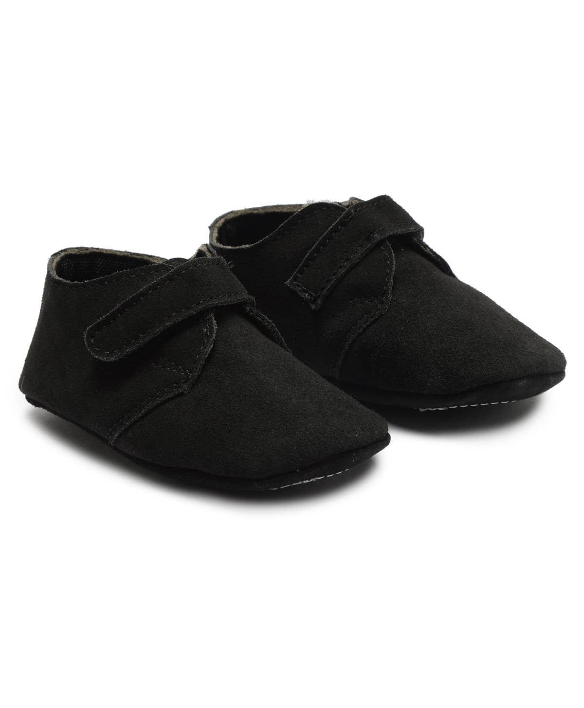 Beanz Solid Velcro Closure Shoes -Black-picture-18