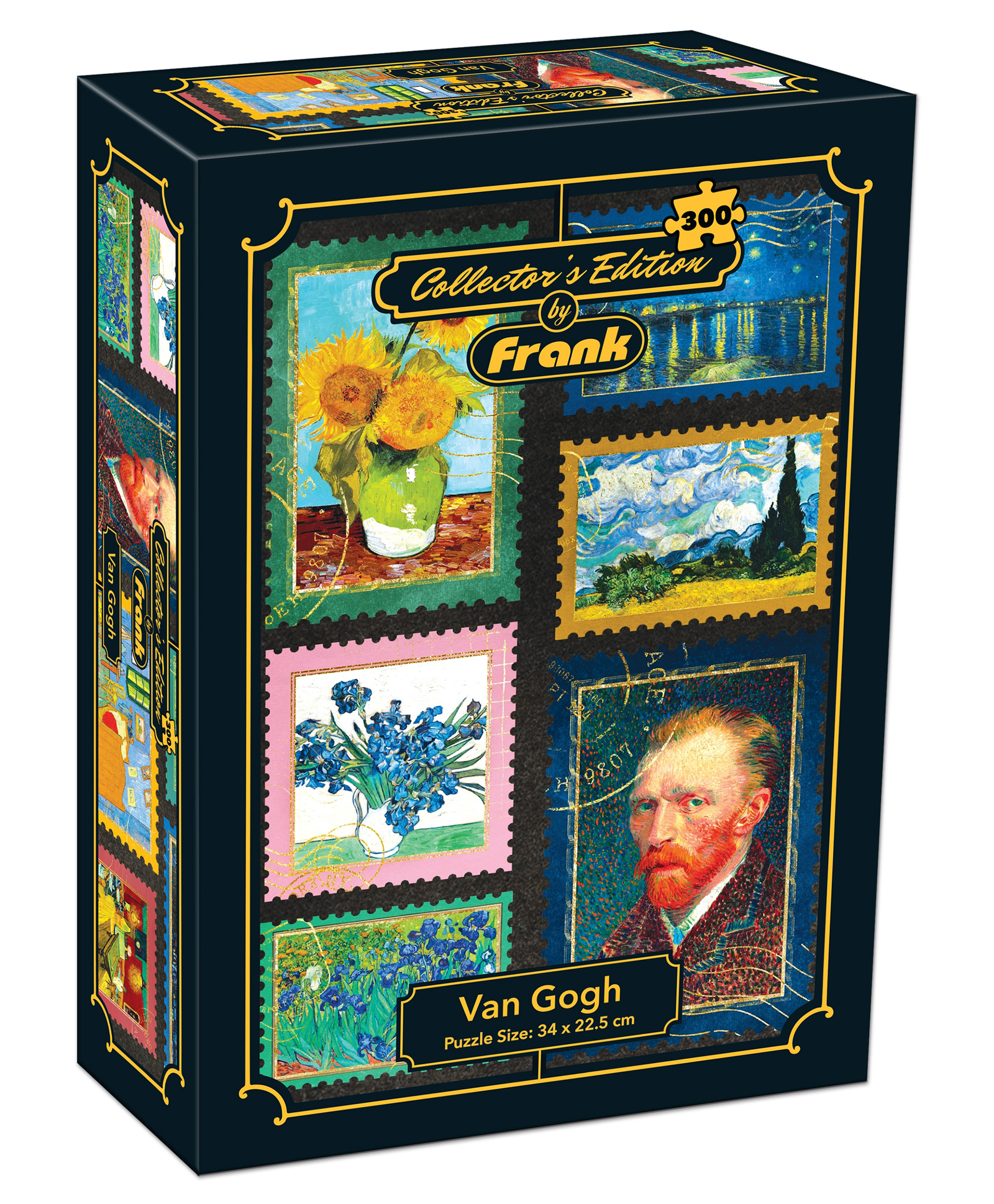 Frank Jigsaw Puzzle Collectors Edition Van Gogh with Matte Finish & Reference Poster - 300 Pieces-image-43