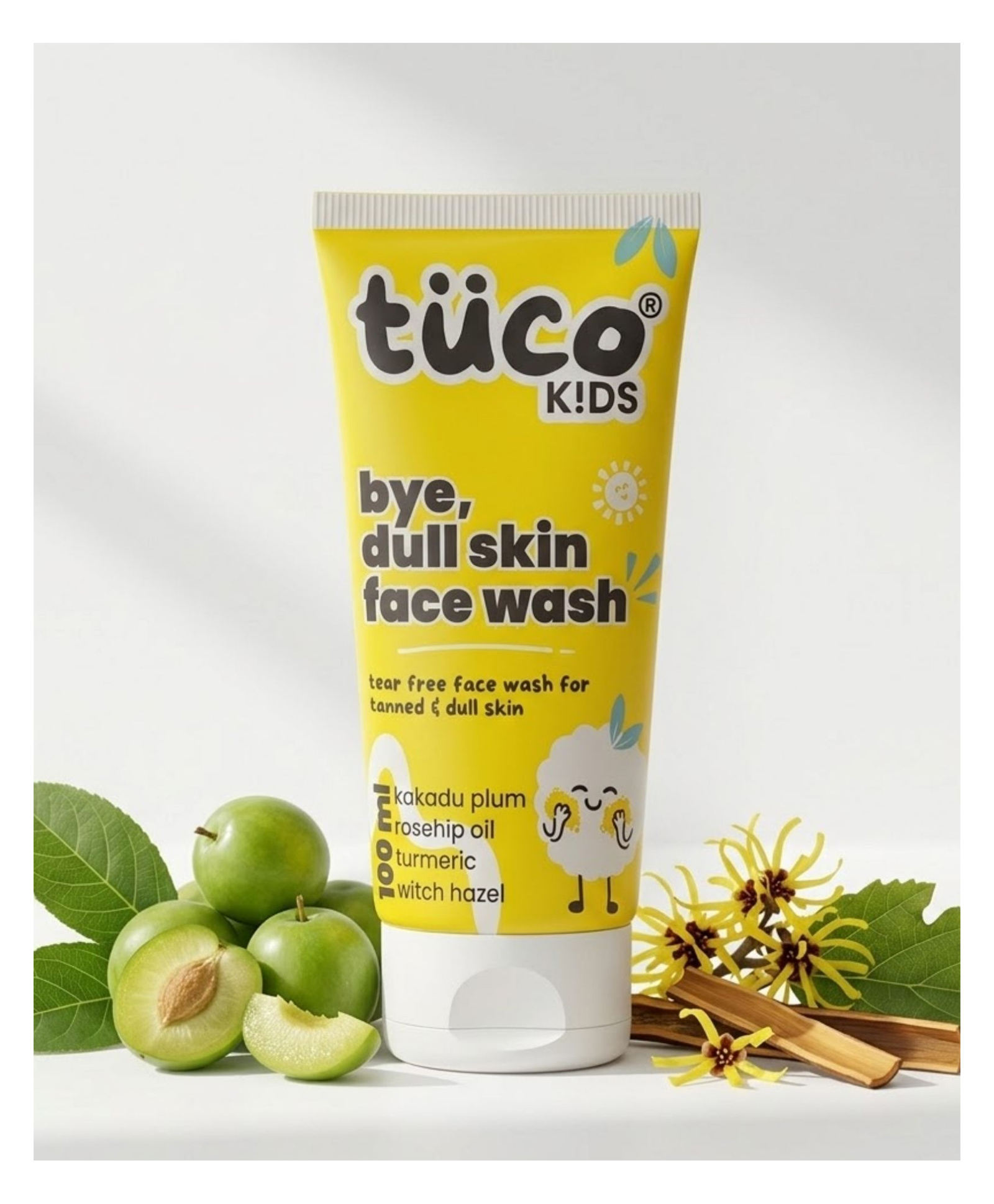 Tuco Kids Facewash For Dull Skin With Turmeric, Kakadu Plum, Rosehip Oil Sulphate & Paraben Free - 200 ml-image-12