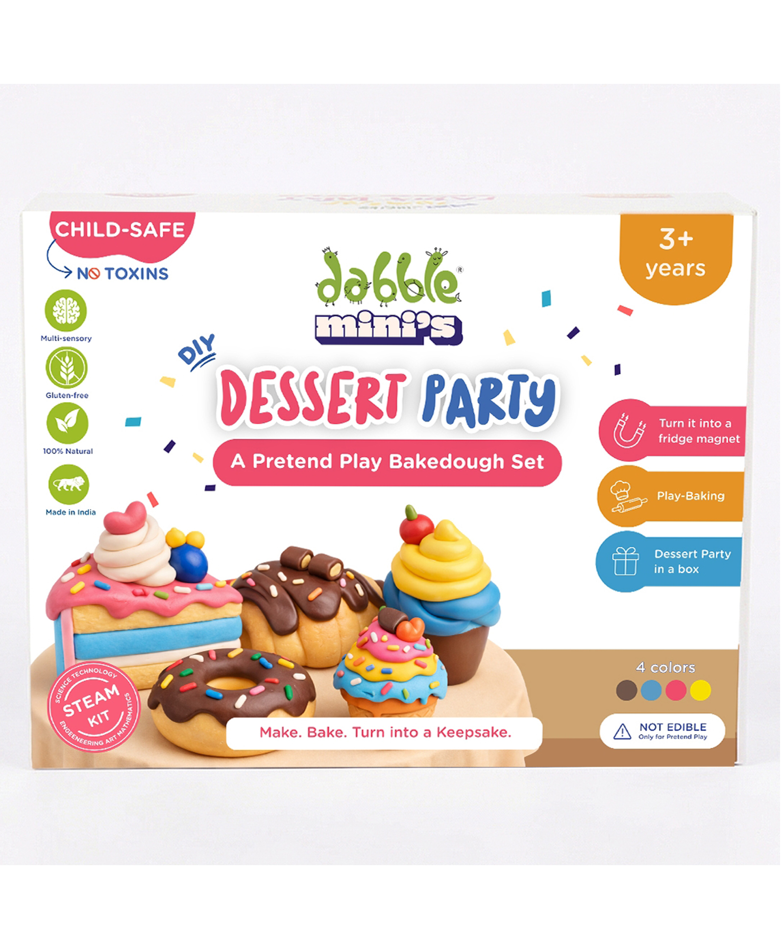Dabble mini's Dessert Party Playdough Set-picture-22