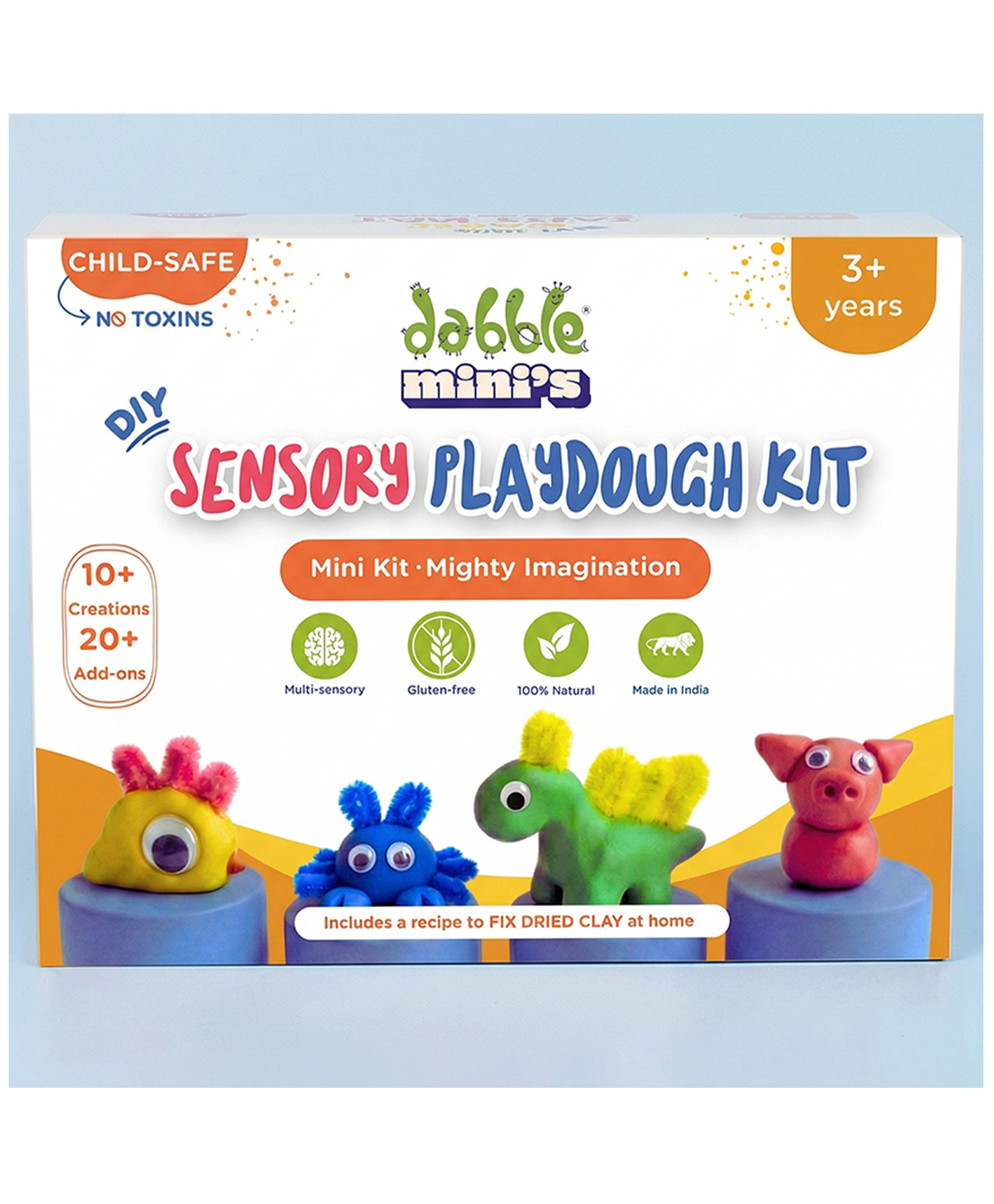 Dabble mini's Sensory Playdough Kit-picture-14