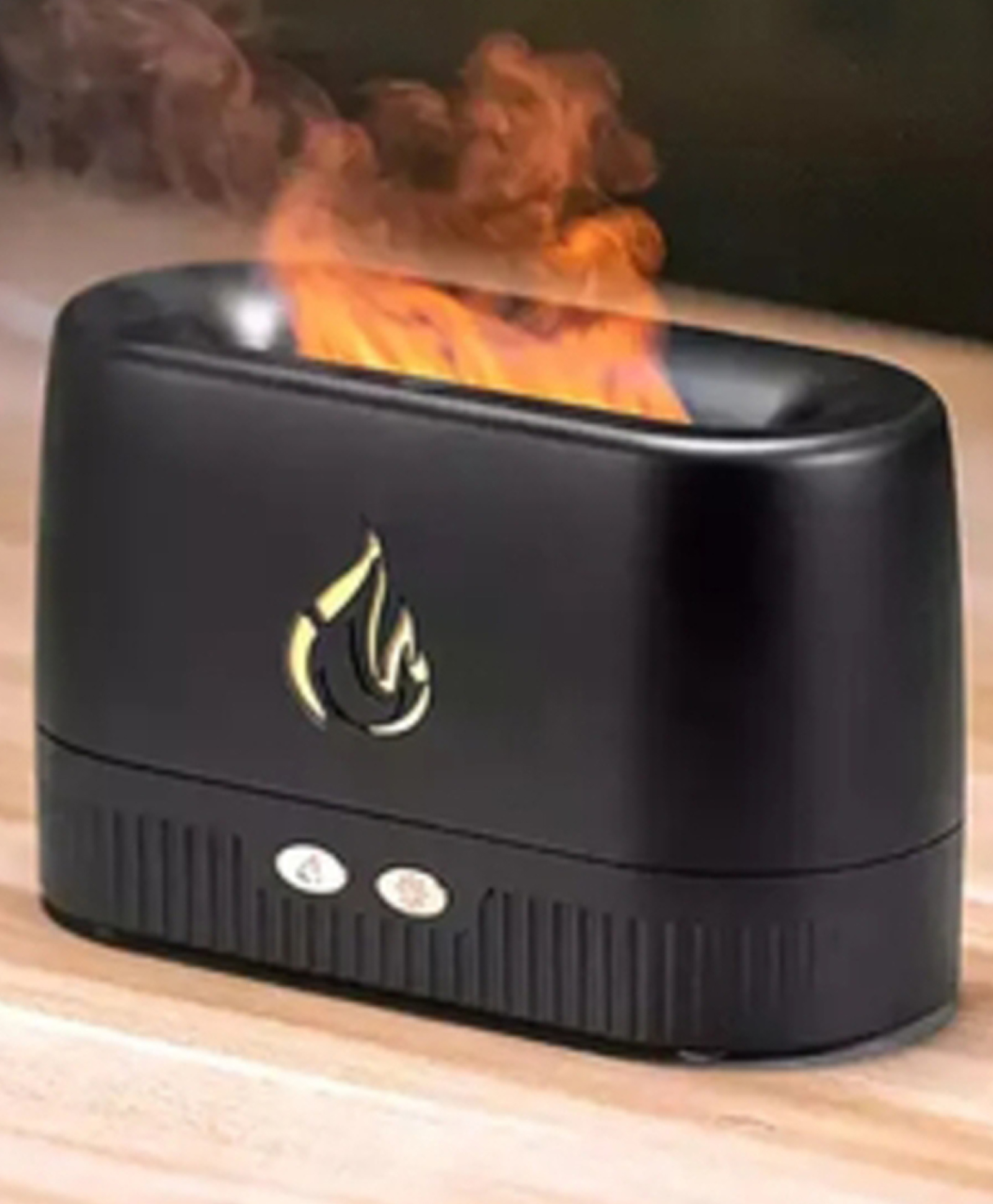 Ausha Flame Humidifier & Aroma Diffuser â Realistic Flame LED Effect with Ultrasonic Mist (Decor + Wellness)-picture-24