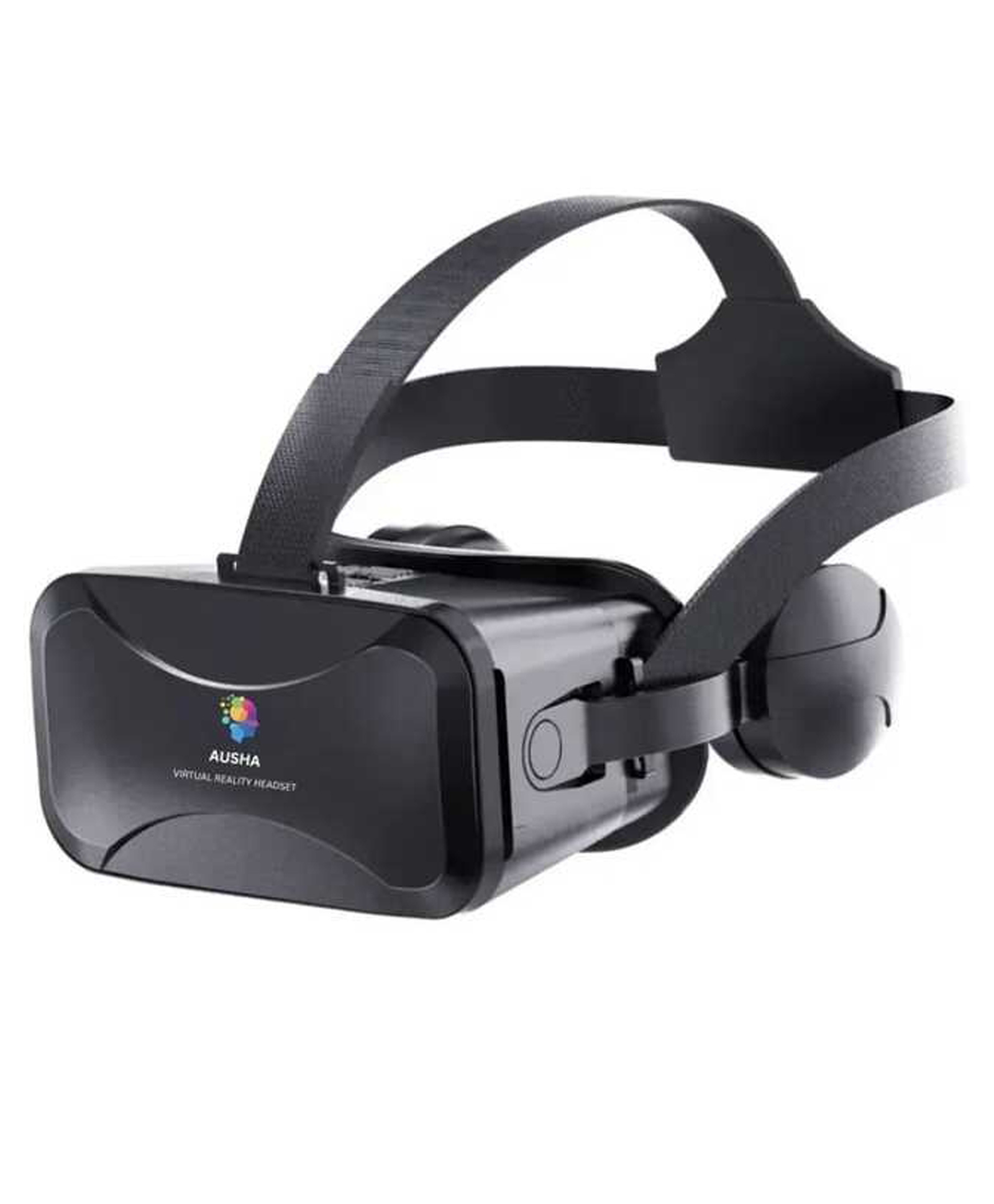 Ausha VR Glasses with Built-in Headphones Smartphone VR Headset for Kids & Adults with Adjustable Lenses-picture-17