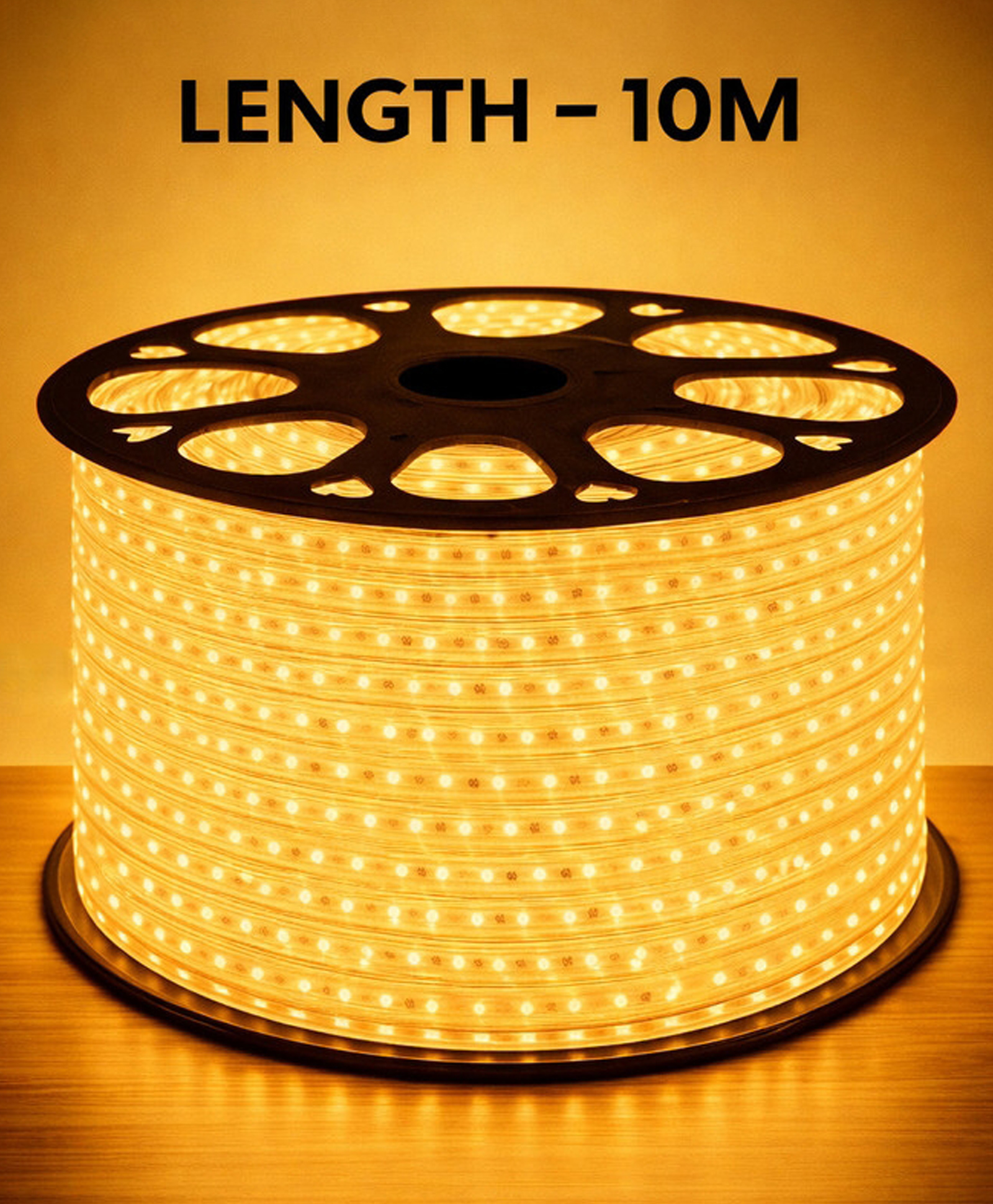 spark world SPARKWORLD | Rope Light 10 Meters Warm White Warm White LED Decorative Light for Home & Festival Use-picture-21