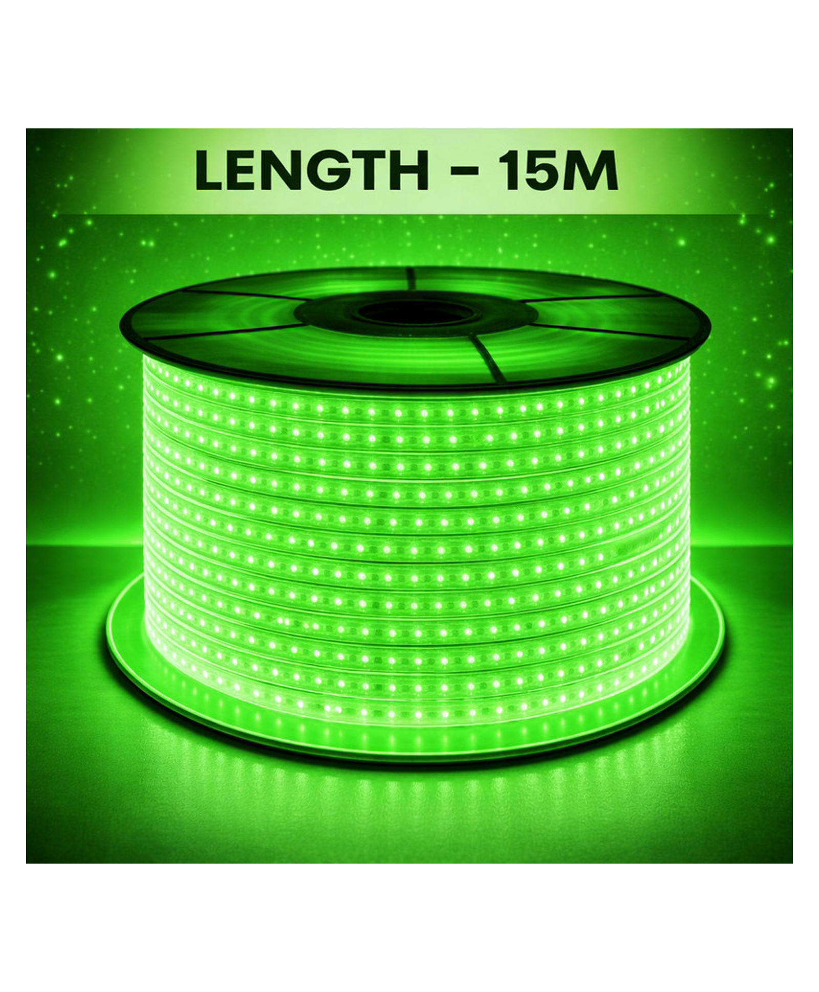 SPARK WORLD | Rope Light 15 Meters Green Green LED Decorative Light for Home & Festival Use-image-25