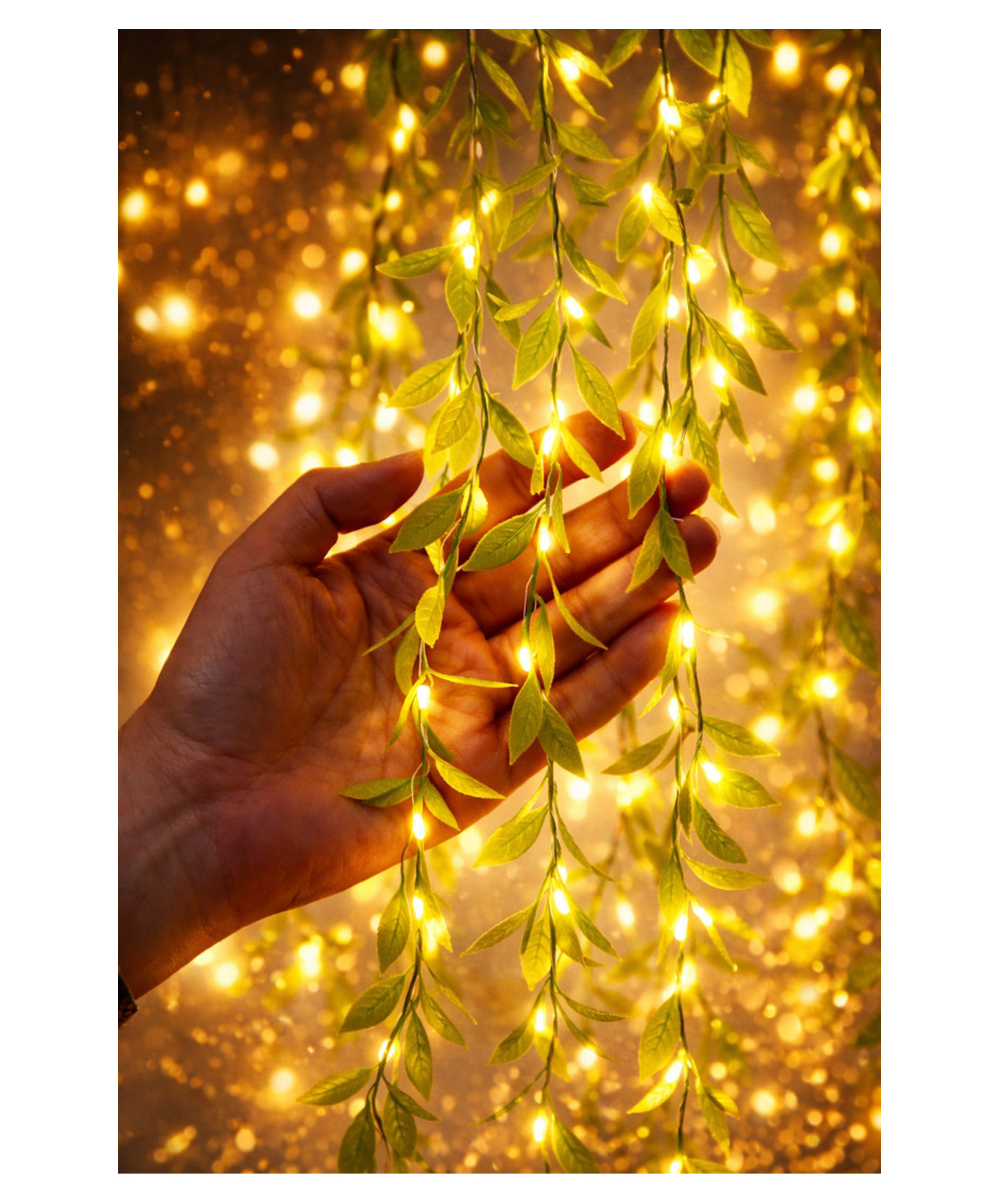SPARK WORLD | BG-GRASS-WW Plastic Green LED Decorative Light for Home & Festival Use-picture-29