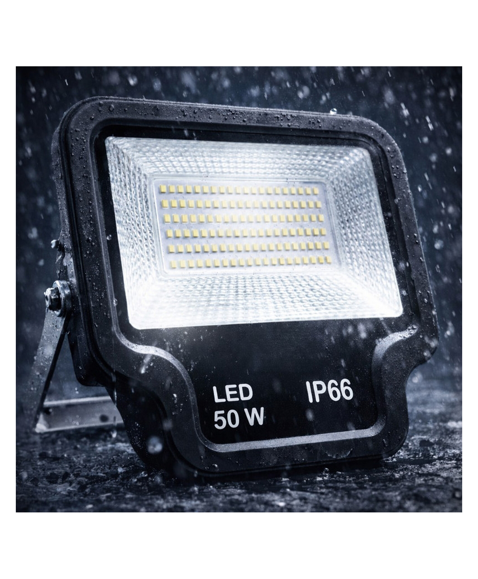 SPARK WORLD | Flood Light | Pack of 1 | 50 Watt TV Model IP66 WaterProof Led Aluminium::Stainless Steel White LED Decorative Light for Home & Festival Use-picture-35