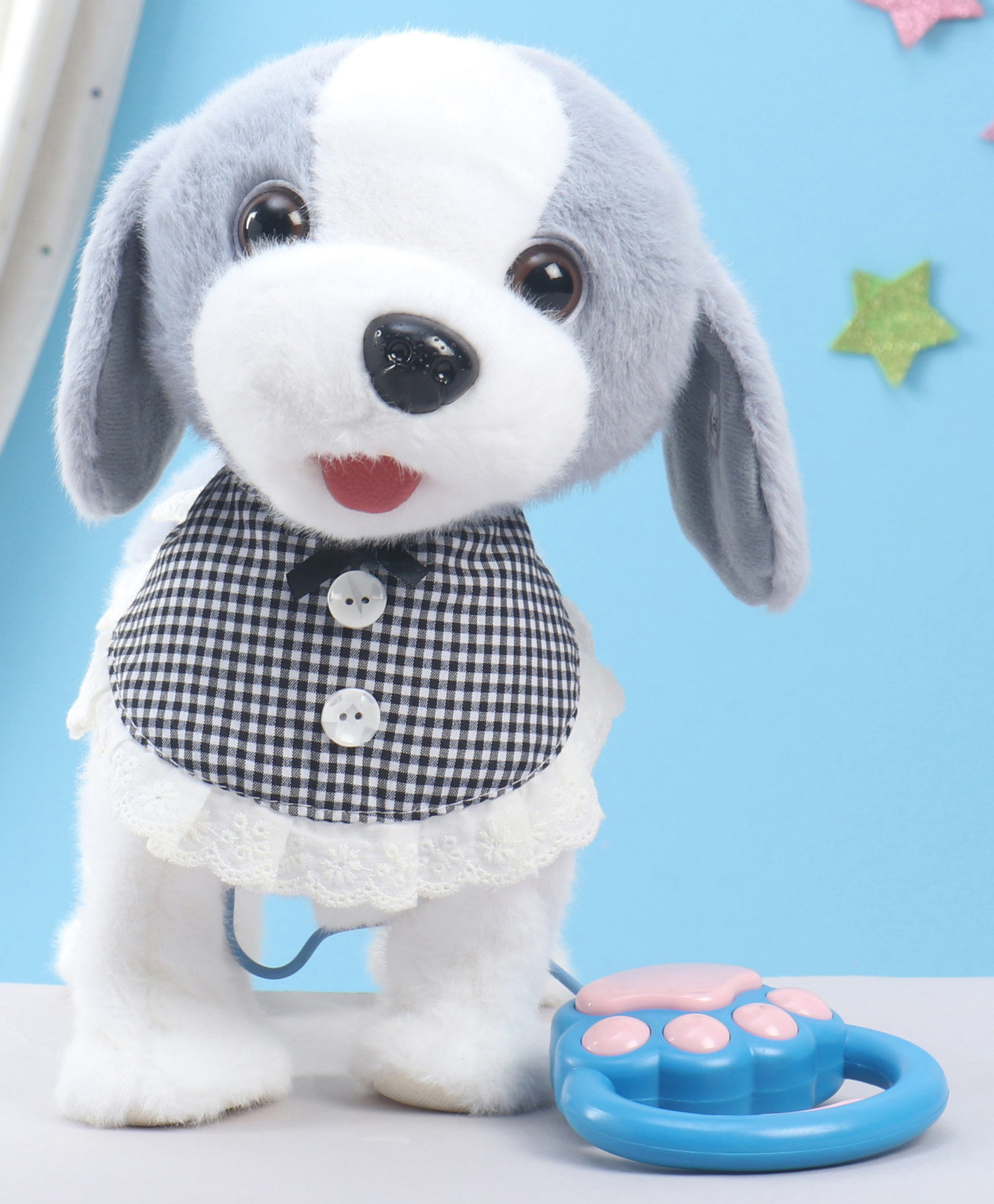 Toytales Height 23.5 cm Duffy Dog Musical Plush Soft Toy Multicolor-picture-13