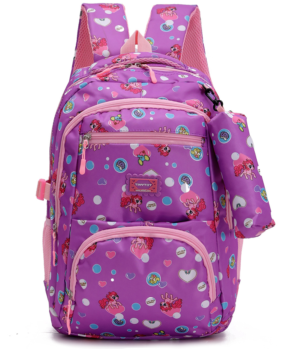 Tinytot Height 18 Inches Stylish & Trendy Water Resistant Backpack-picture-26