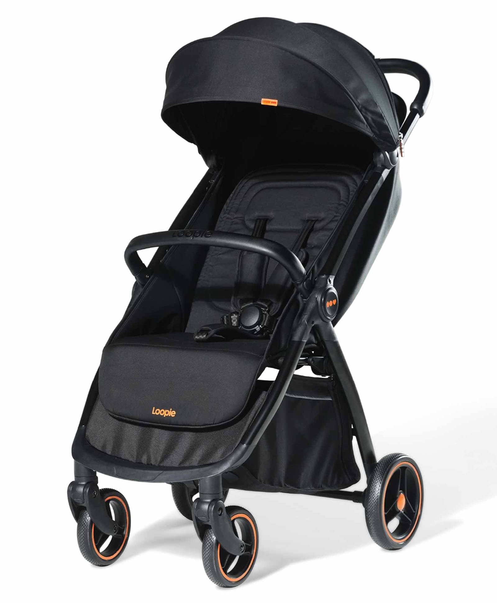 Loopie Hop Baby Stroller - Black Charcoal-image-16