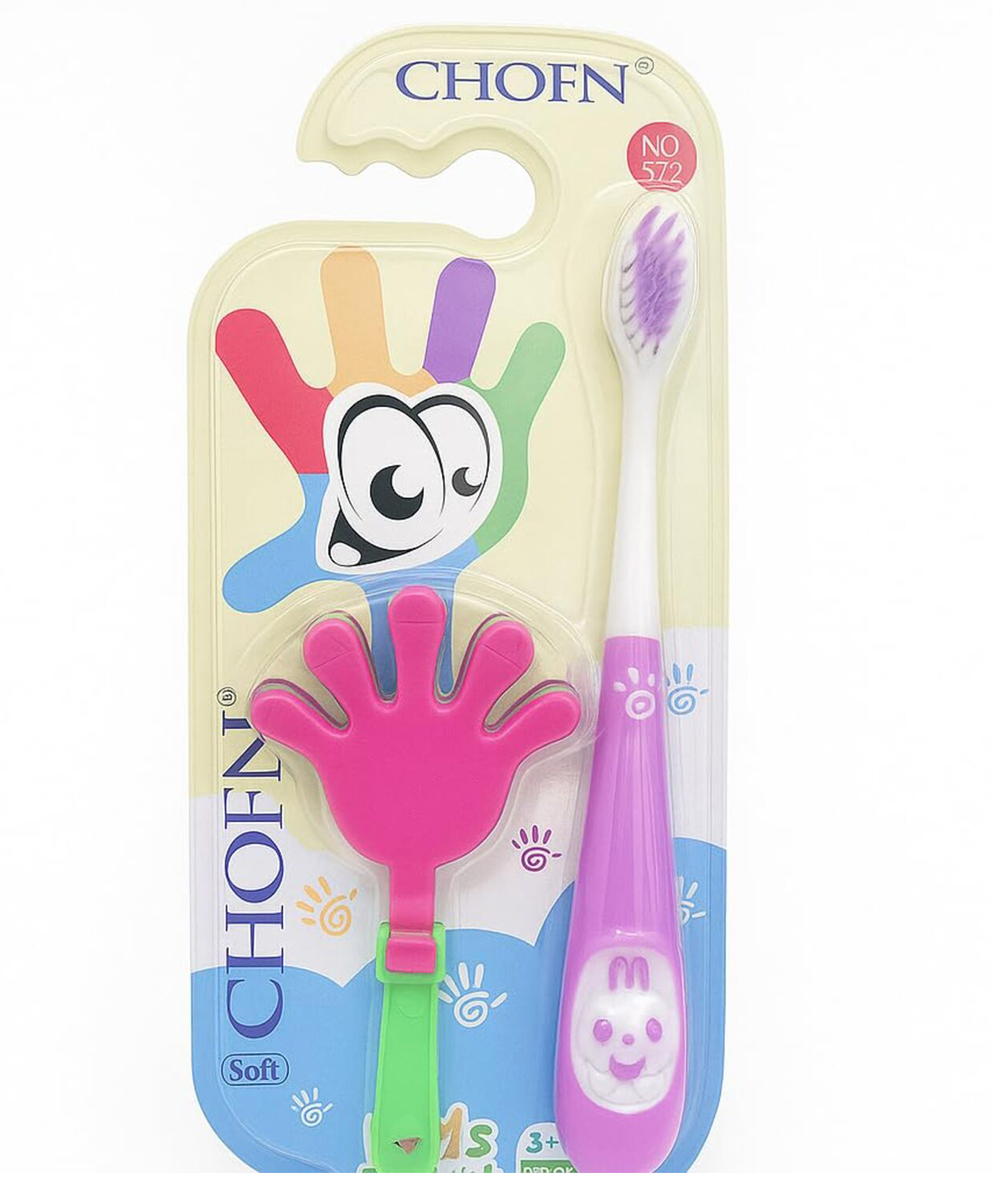 AEREX Baby Cute Toothbrush with Hand Toy | Soft Bristles Toothbrush| Manual Toothbrush For Kids | Gentle Oral Care for Toddlers & Children (Pink)-image-21