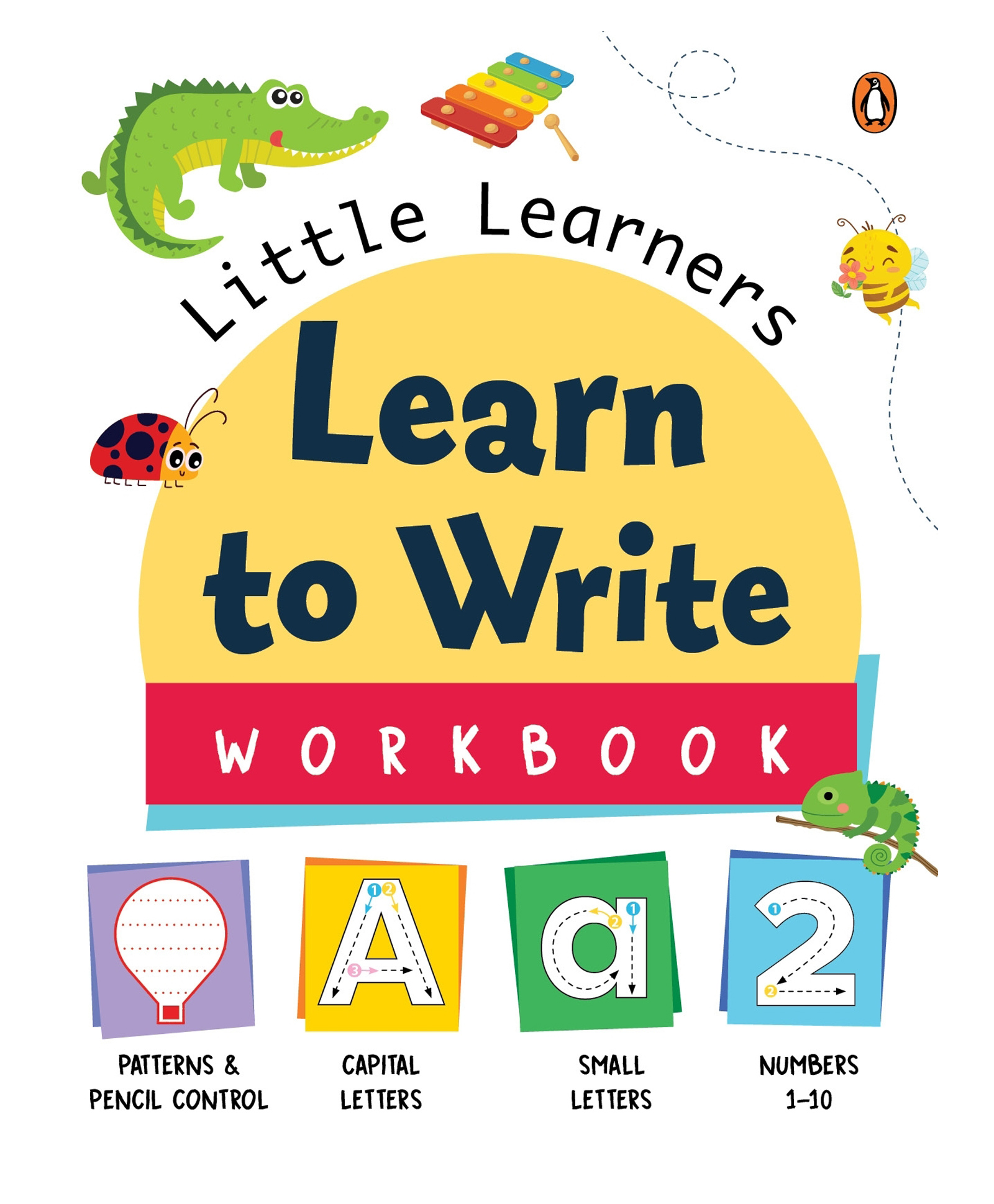 Little Learners: Learn to Write Workbook A Reading & Learning Book By In-House - English-image-0