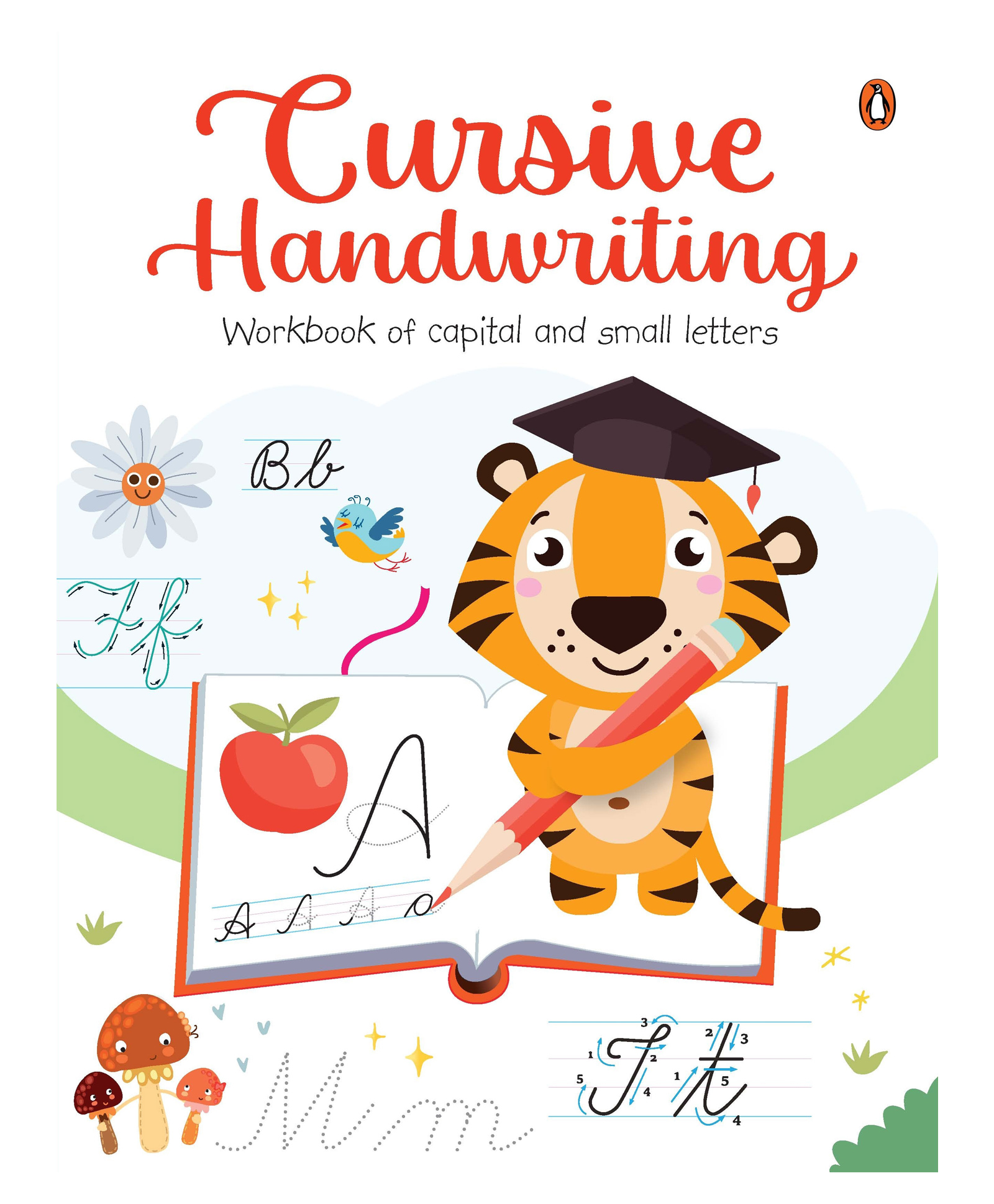 penguin random house Cursive Handwriting: Workbook of Capital and Small Letters A Reading & Learning Book By In-House - English-picture-32