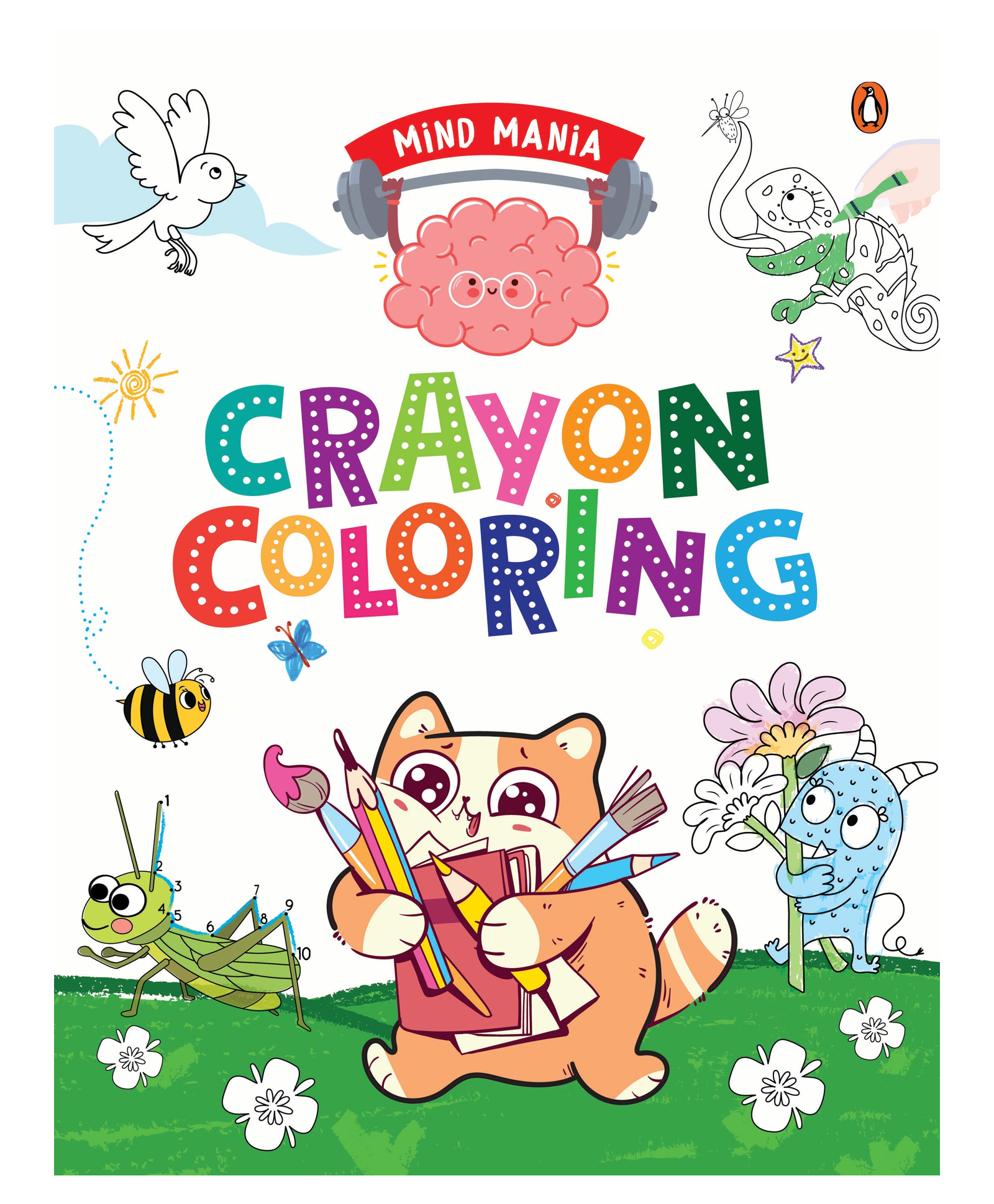 MINDMANIA Crayon Coloring Book - English-image-29