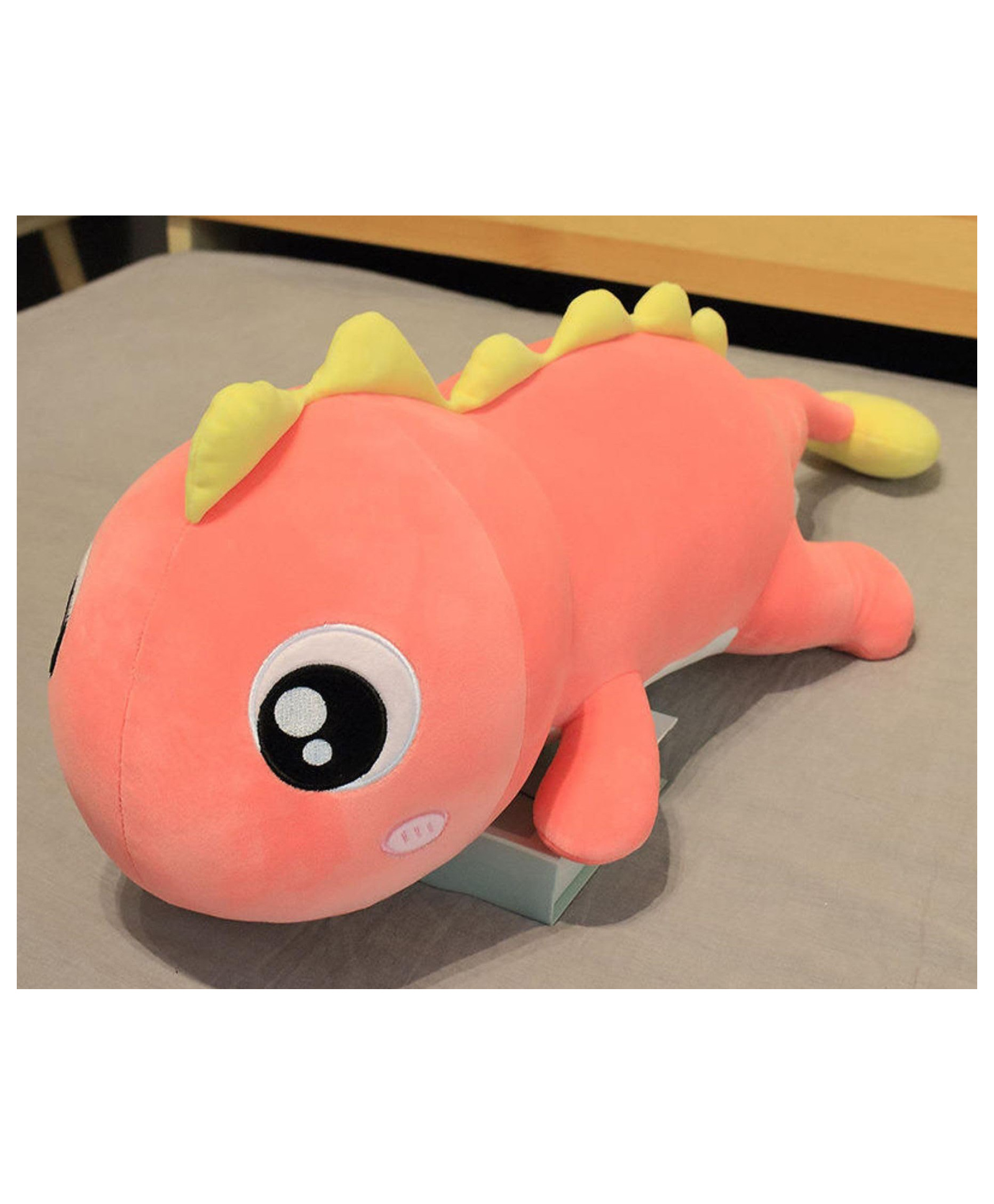 Tickles 40 cm Dinosaur Super Soft Stuffed Plush Toy for Kids Boys & Girls Birthday Gift - Pink-image-37