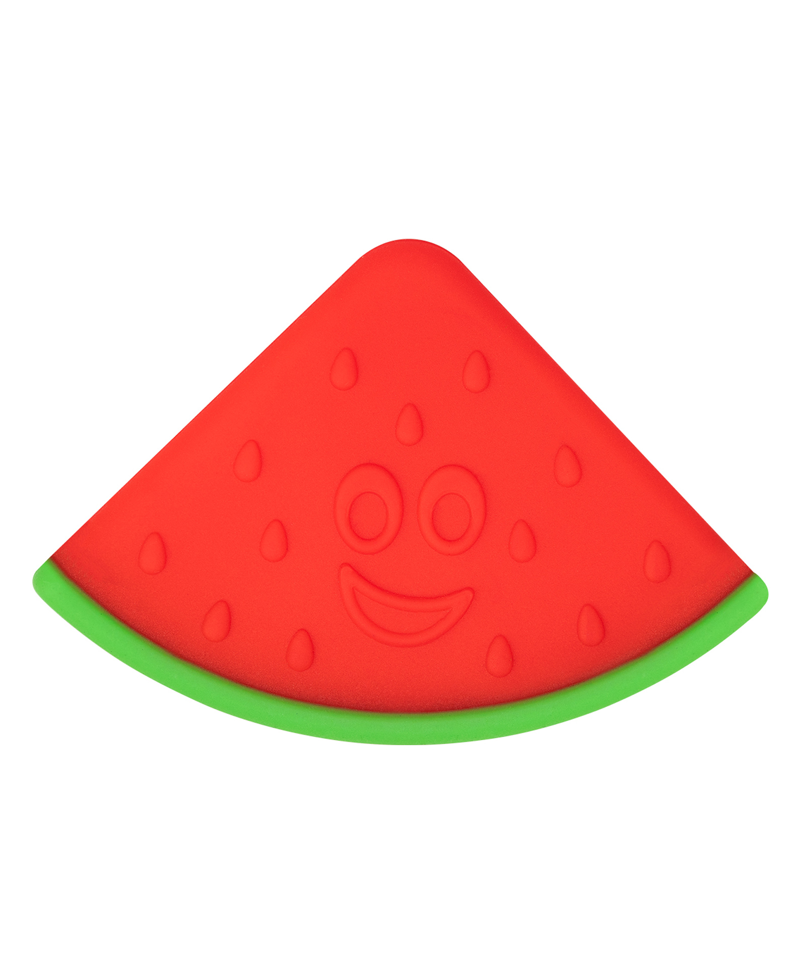 Babykins Watermelon Shaped Silicone Teether - Red-picture-14