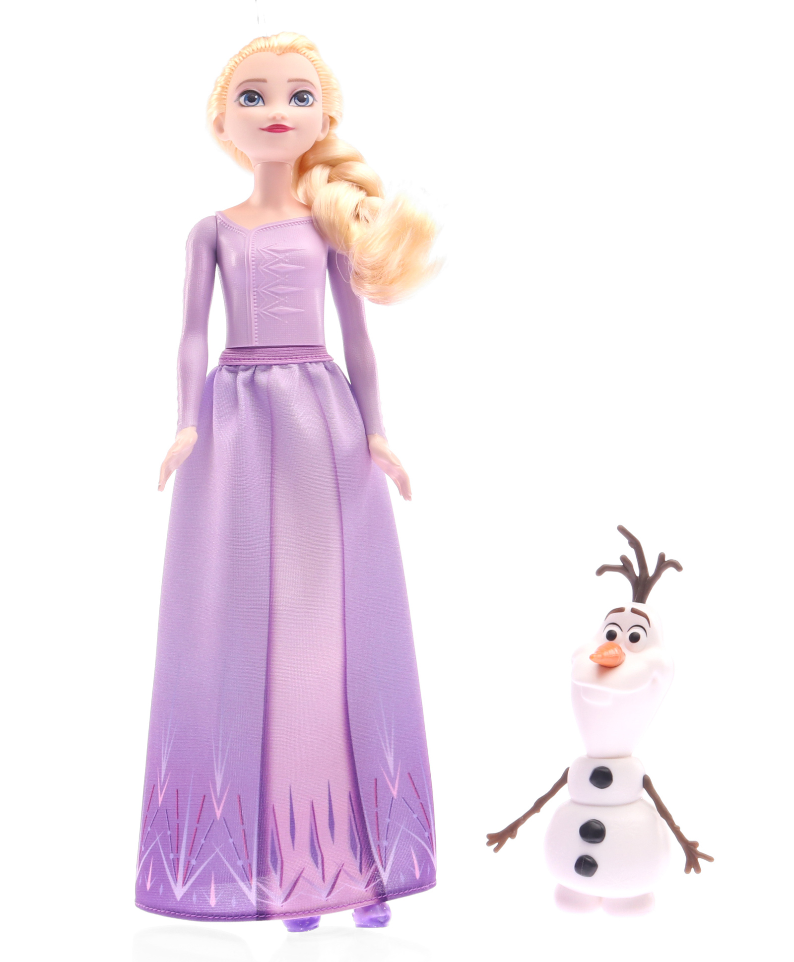 Disney Height 29 cm Frozen Arendelle Doll & Figure Set Elsa & Olaf - Purple-image-29