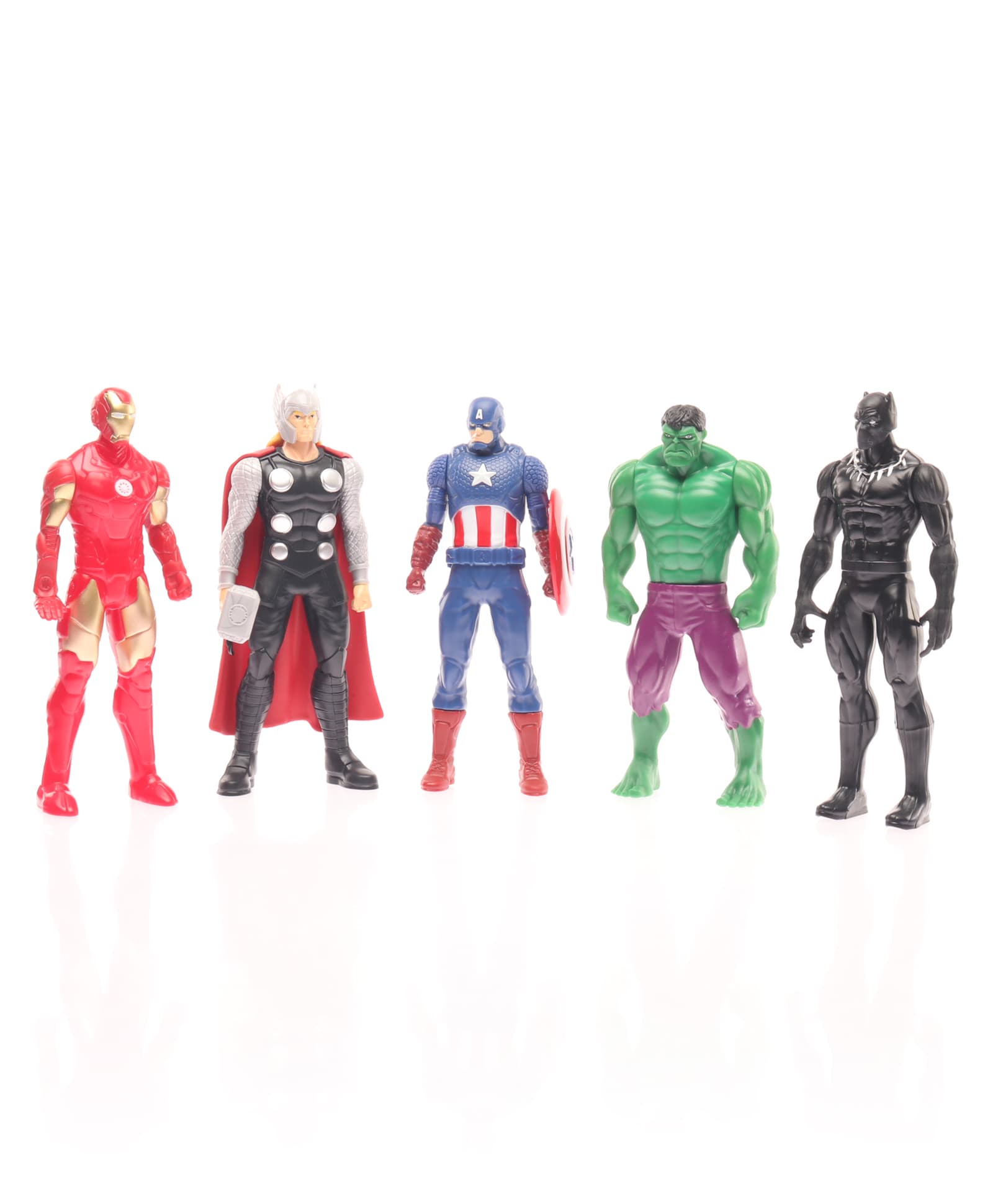 Marvel Avengers Figures Pack of 5 - Multicolor-image-39