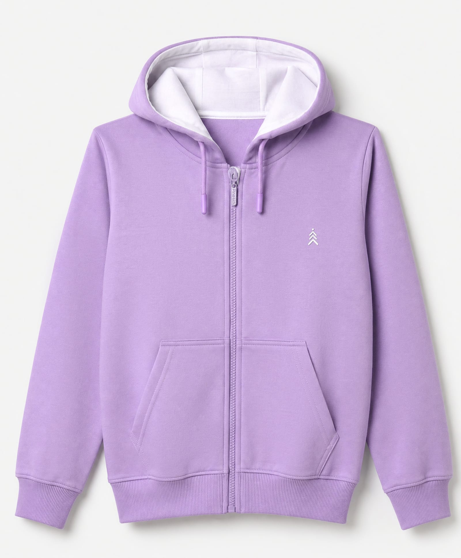 Pine Kids Cotton Knit Sweatshirts And SweatJackets with Full Sleeves and Kangaroo Pockets in Lavender for 4-5 Years-picture-38
