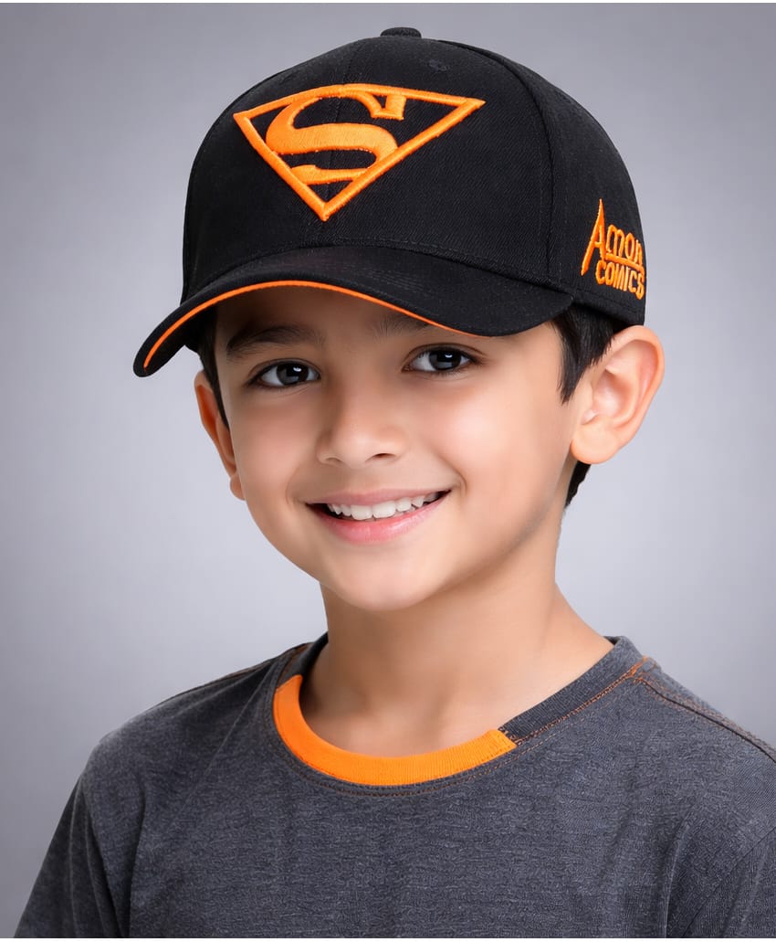 Vritraz Woven Letter S Embroidered Baseball Cap - Orange - Circumference 52 - 56 Cm-picture-21
