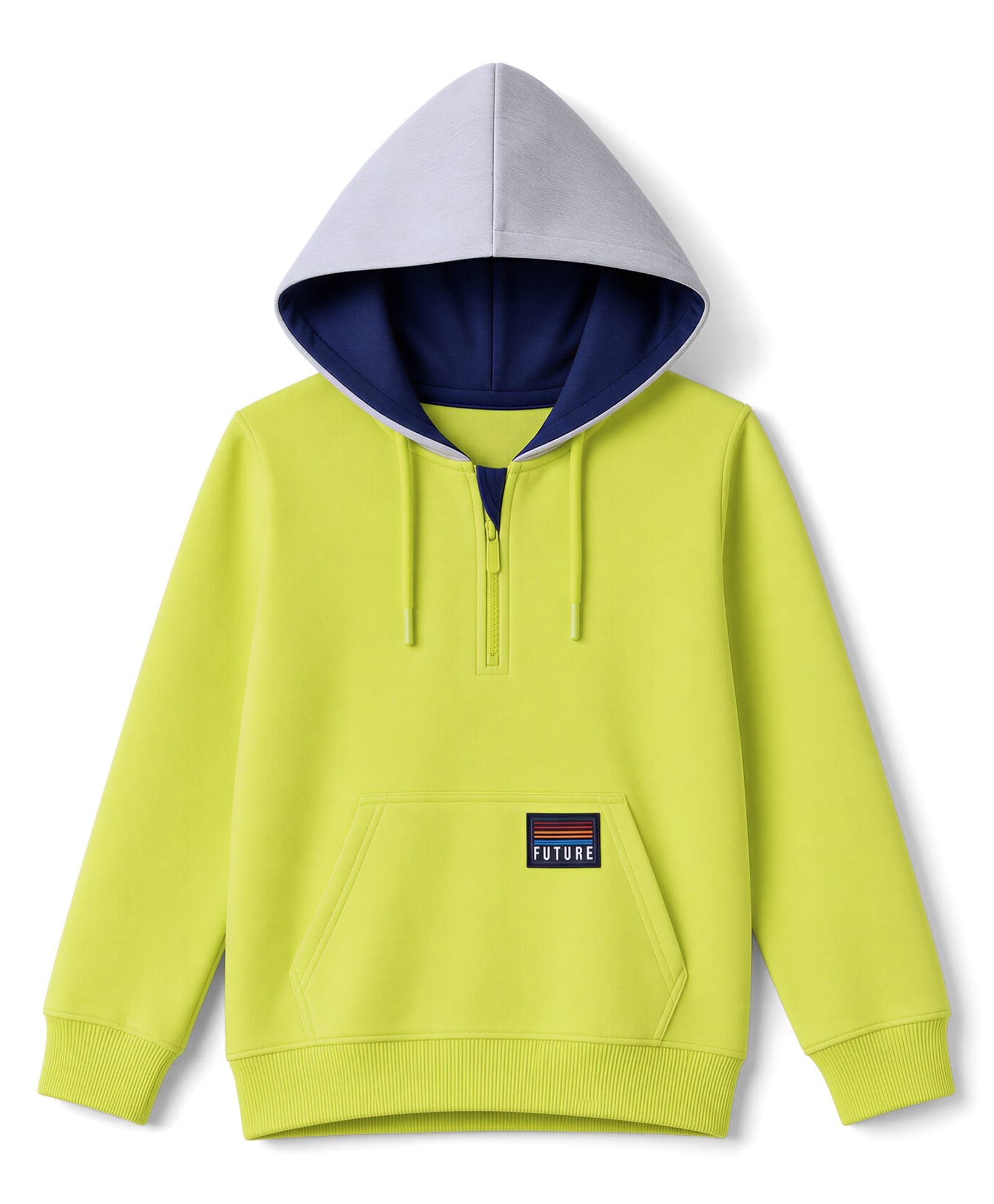Pine Kids Cotton Knit Sweatshirt with Full Sleeves and Future Print in Green for 4-5 Years-picture-22