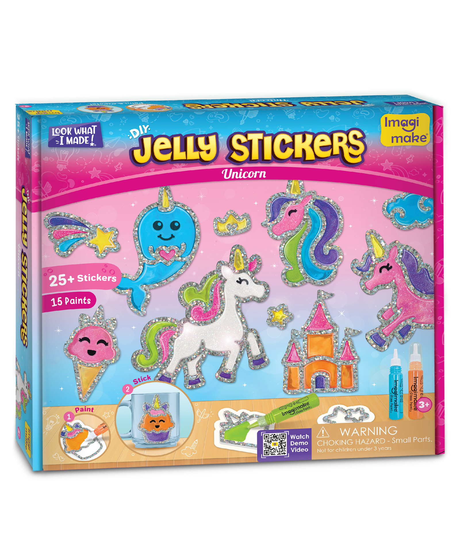 Imagimake Jelly Stickers Unicorn - Multicolor-picture-20