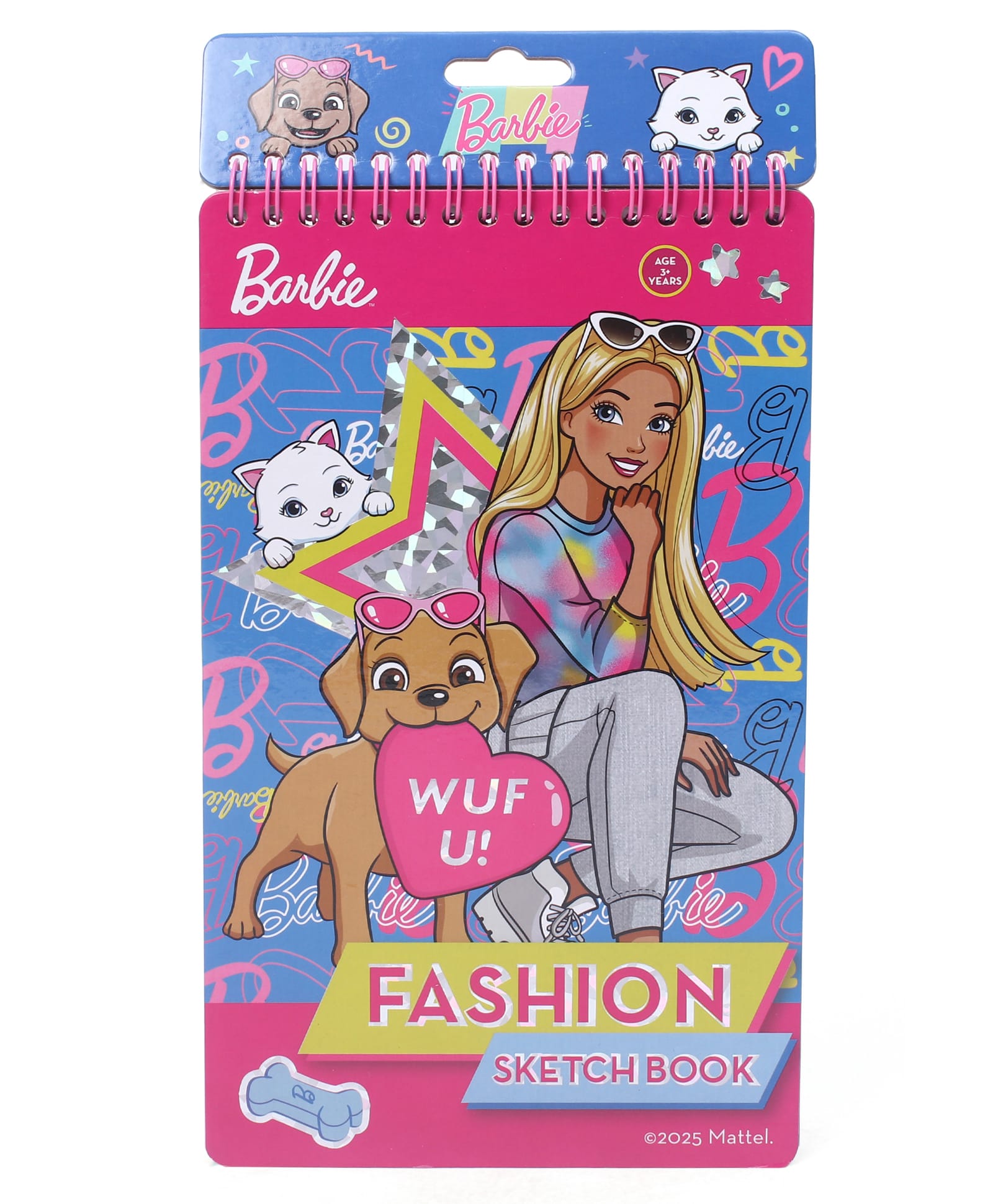 Barbie Fashion Girl Sticker Activity Book with Dress-Up Scenes- Multicolor-picture-30