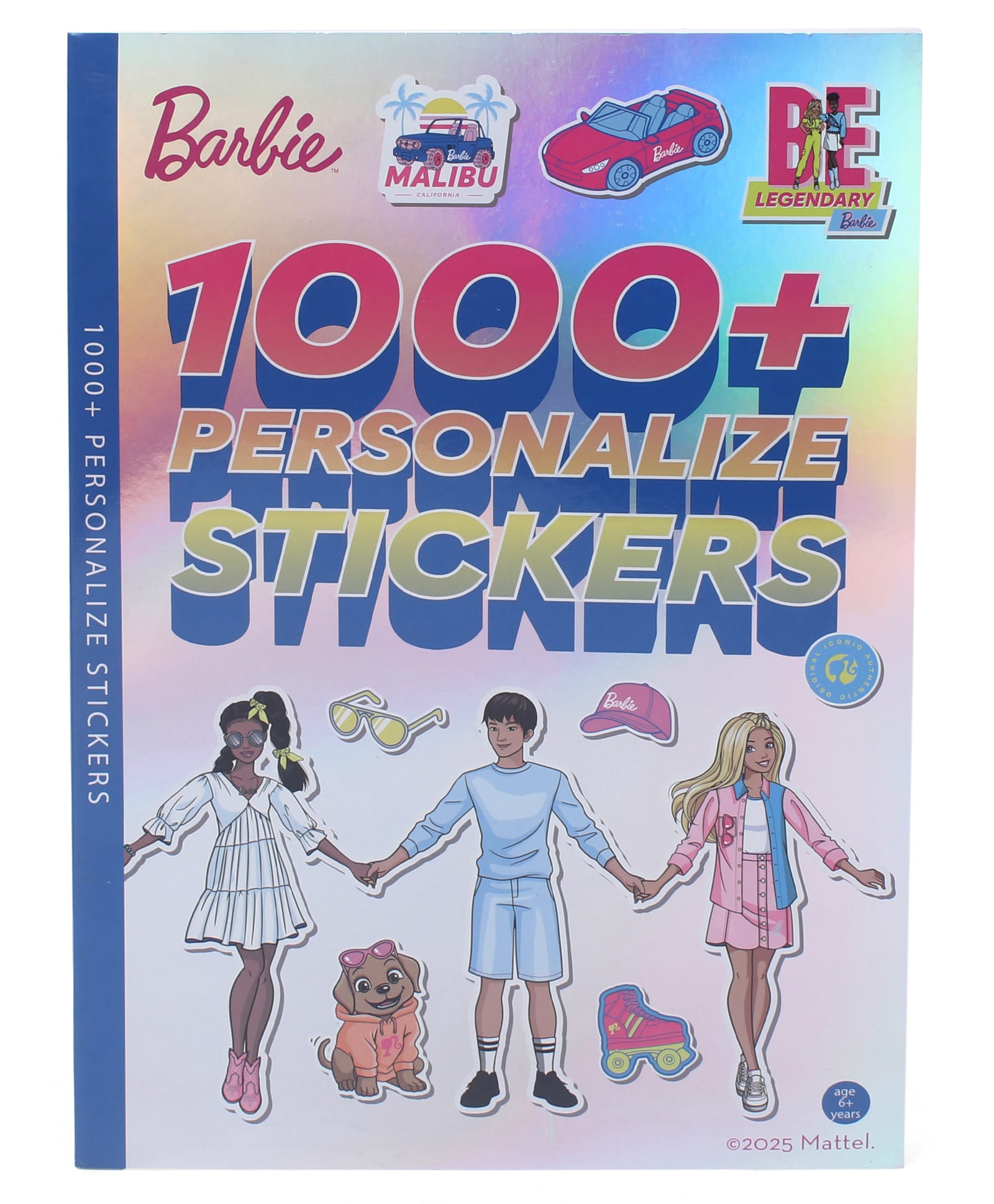 Barbie Personalize 1000+ Stickers Activity Book- Multicolor-picture-28