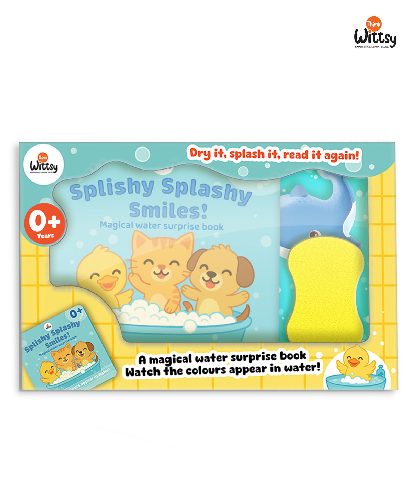 Think Wittsy Waterproof Baby Bath Book Multicolor / Number of pages-6-image-22