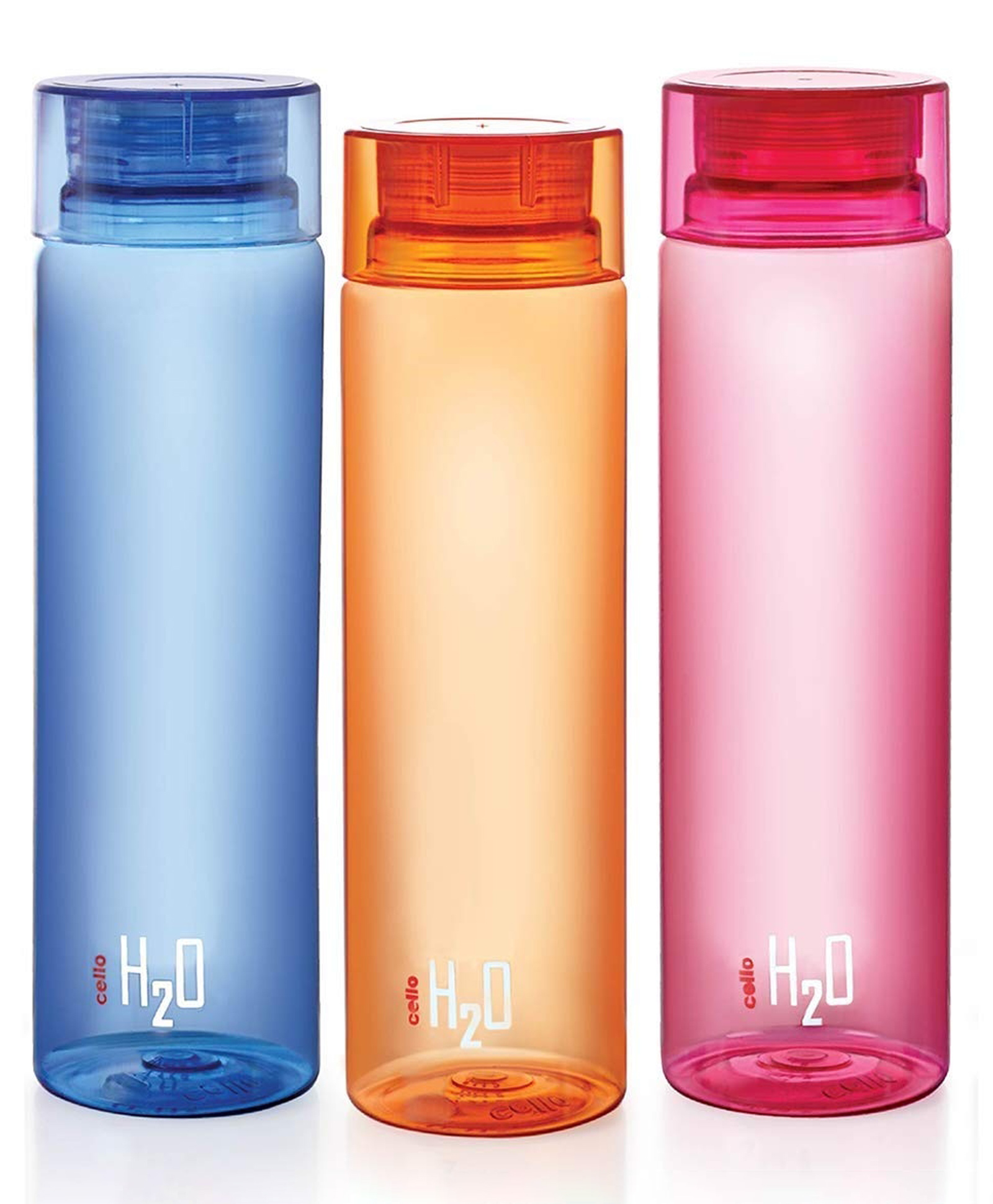 CELLO H2O Water Bottles Set of 3 Pcs For Daily Use, 1000ml Each Multicolor | Stylish & Unbreakable BPA-Free Leakproof Freezer & Fridge Safe Pet Water Bottle For School, Office, Kitchen & Travel-image-26