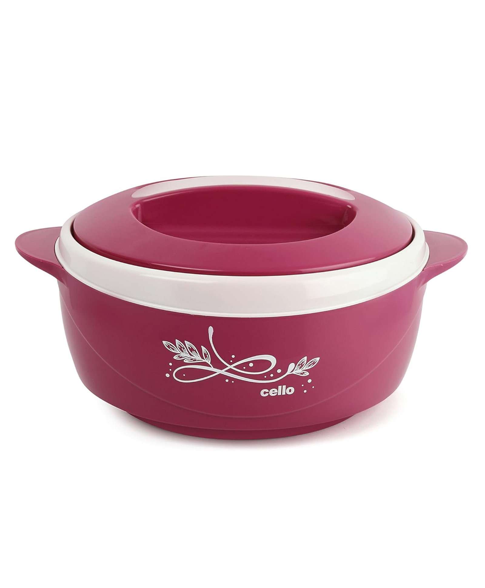 Cello Sapphire Insulated Inner Steel Casserole for Roti, 1250ml, Pink | Hot Box for Kitchen | Hot Pot for Home | Chapati Box | Locks in The Cold & Heat for Long | Serving Bowl with Lid-image-9