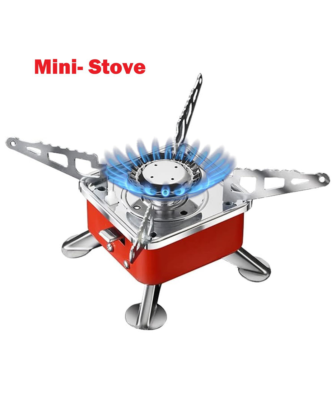 ADKD Portable Mini Gas Camping Stove with Foldable Burner Stand | Lightweight Outdoor Cooking Stove for Trekking, Hiking & Picnic-picture-11