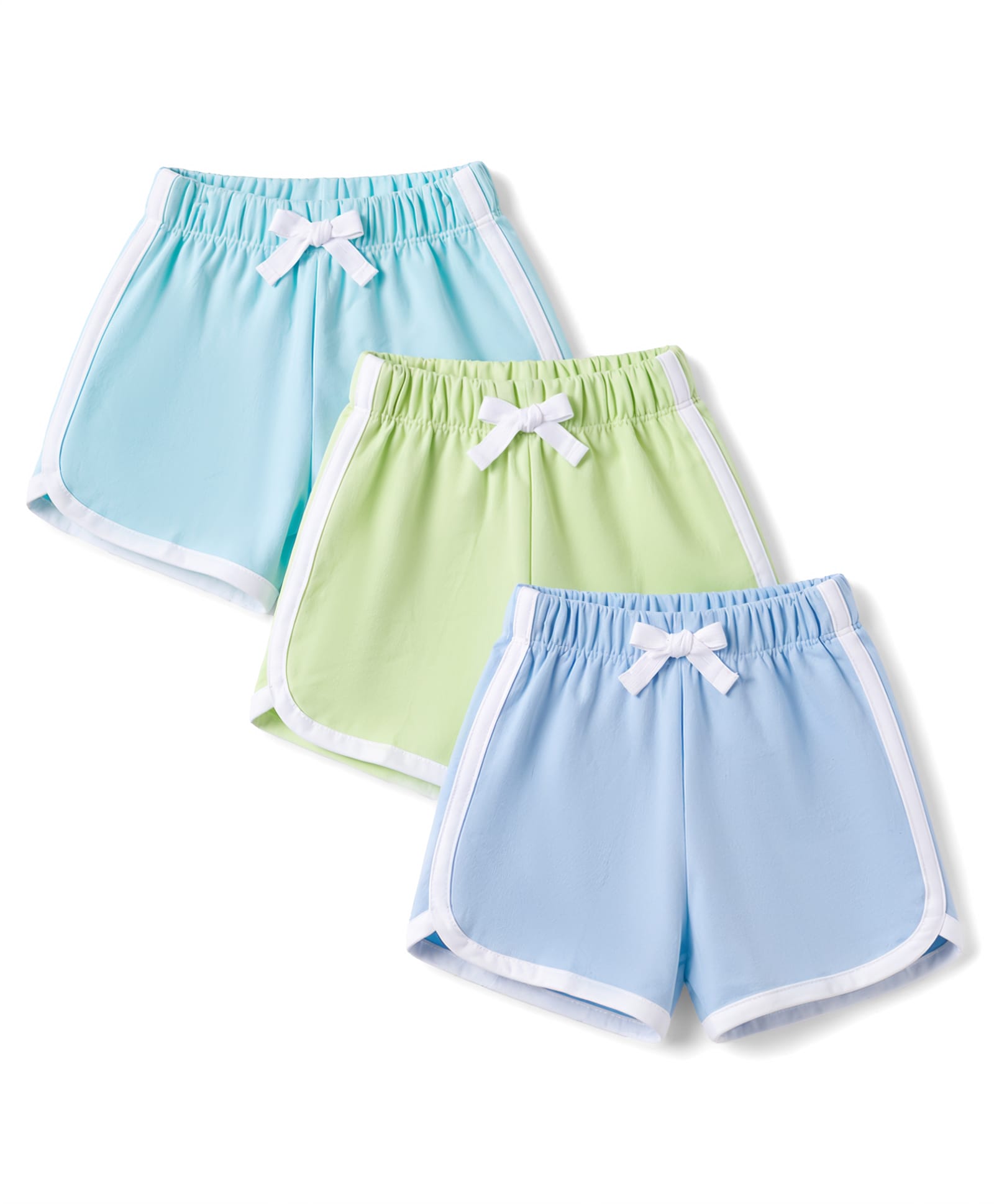Zero Sinker Knit Above Knee Length Solid Shorts Pack of 3 - Multicolor-picture-38