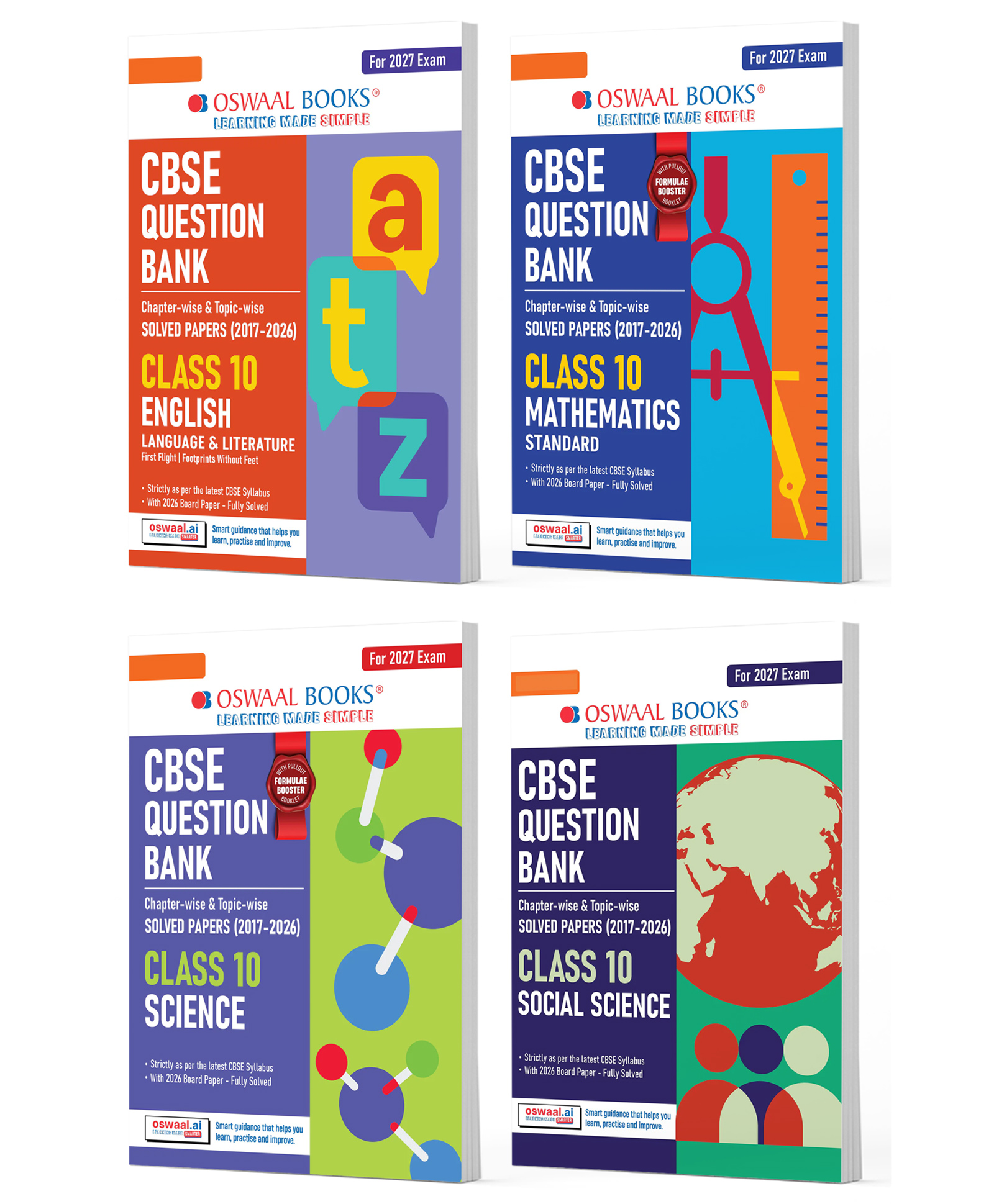 OSWAAL BOOKS CBSE Question Bank English | Maths Standard | Science | Social Science For Class 10 Chapterwise and Topicwise SOLVED PAPERS With Mind Maps & Revision Notes For 2027 Exam Set of 4 Books-picture-39